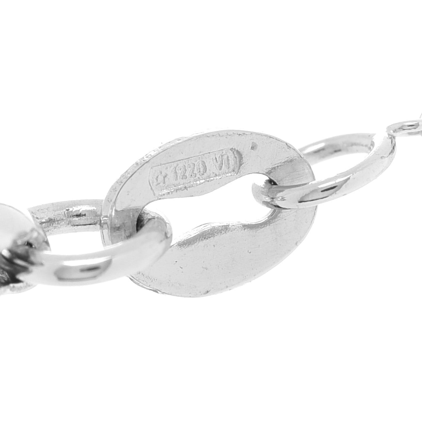 18K White Gold Diamond .23ct Diamonds by the Inch Pendant Necklace