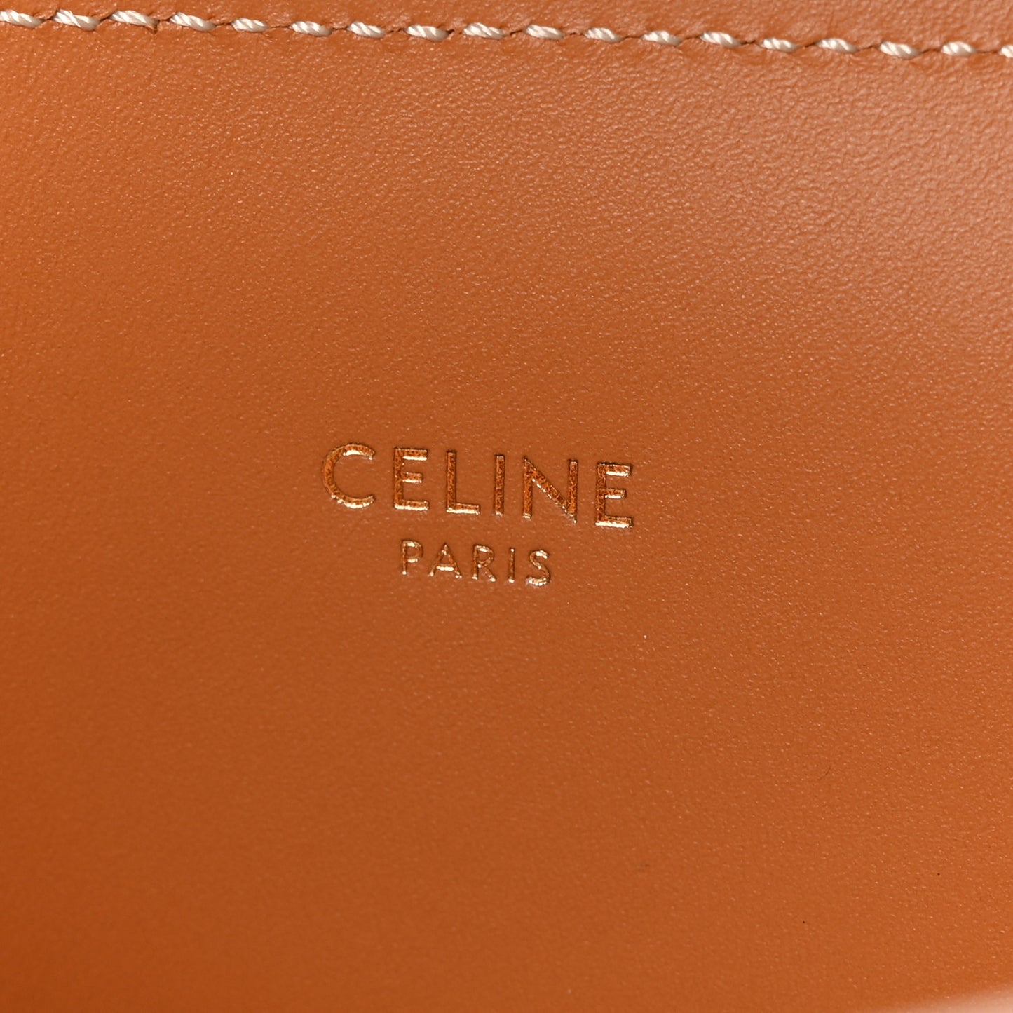 Canvas Calfskin Logo Print Small Vertical Cabas Natural Tan