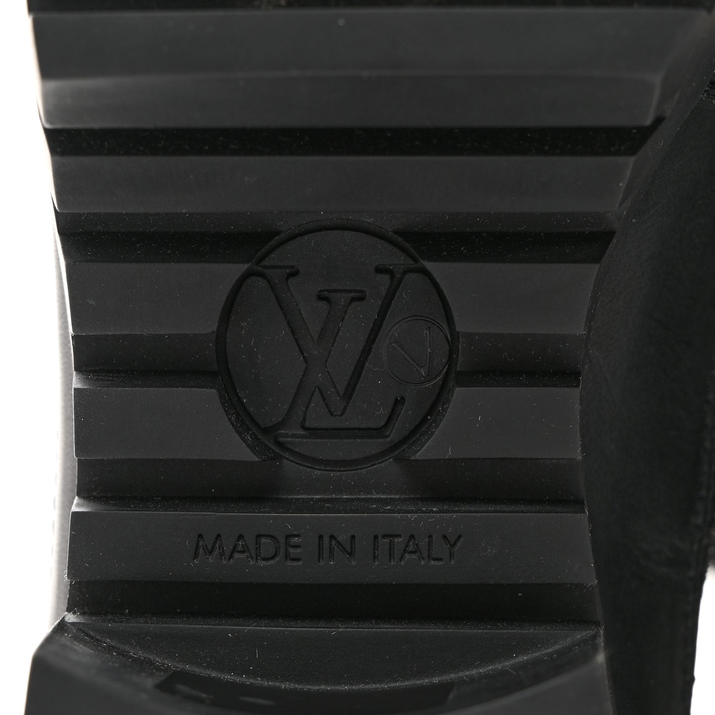 Calfskin Monogram Denim Laureate Platform Desert Boots 37 Grey