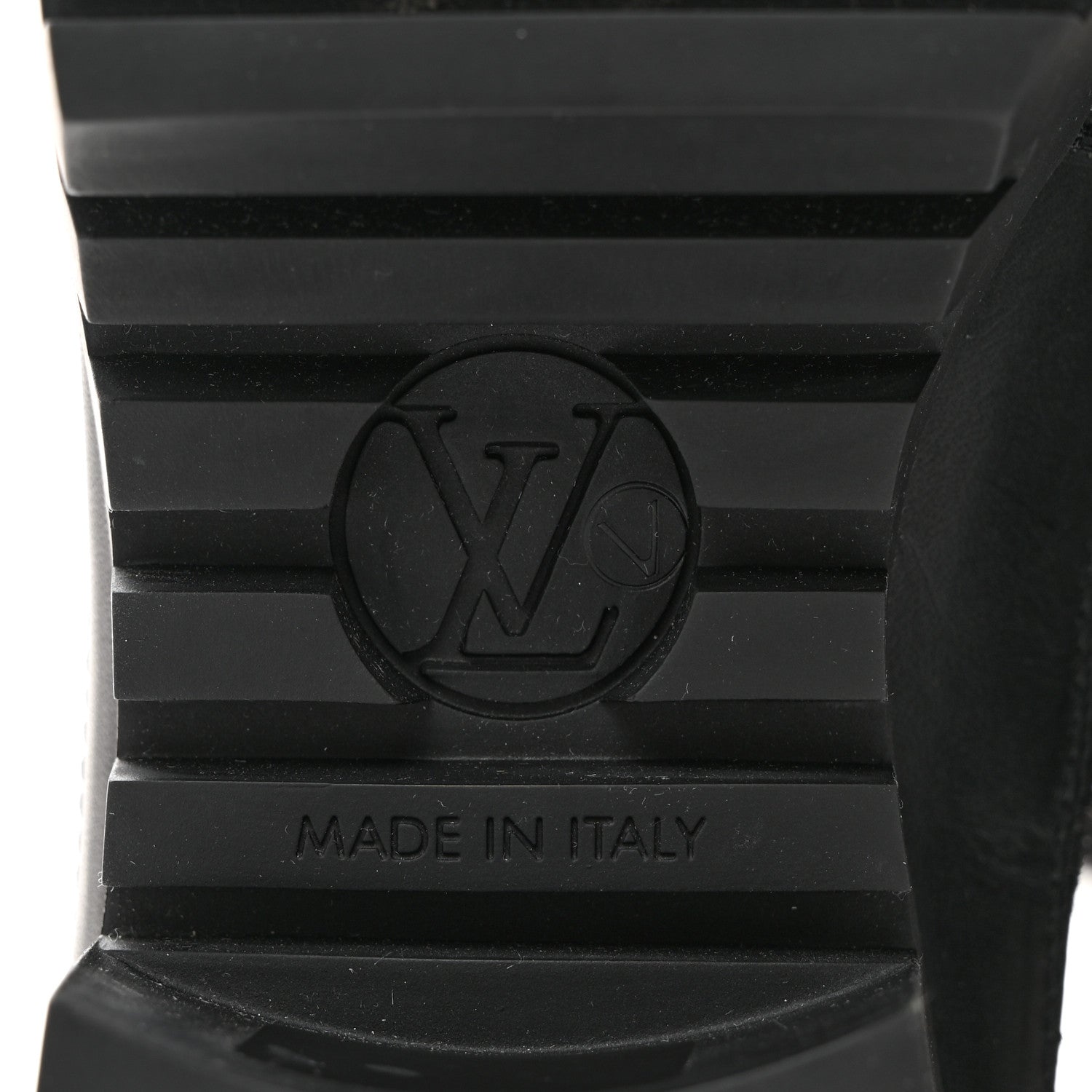 Louis Vuitton Calfskin Monogram Denim Laureate Platform Desert Boots 37 Grey 8 of 8