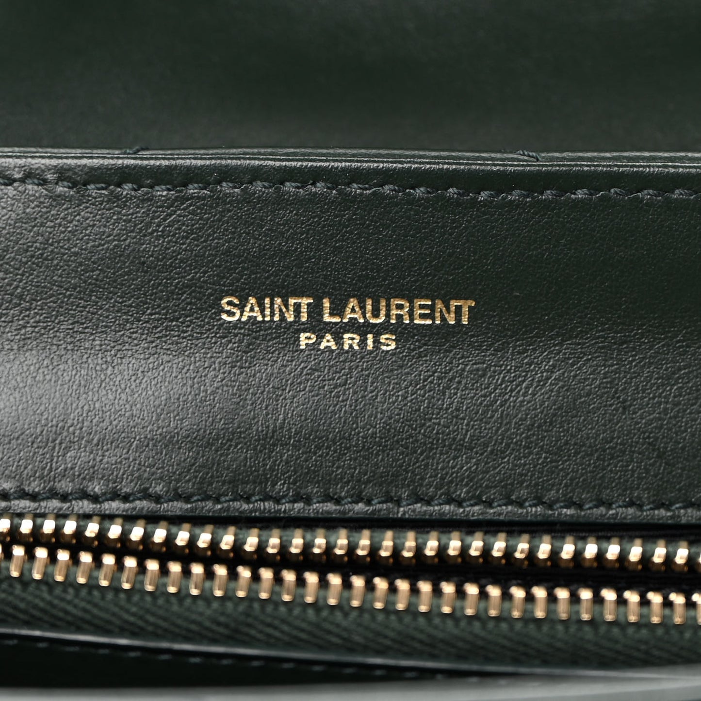 Calfskin Y Quilted Monogram Small Loulou Chain Satchel Olive
