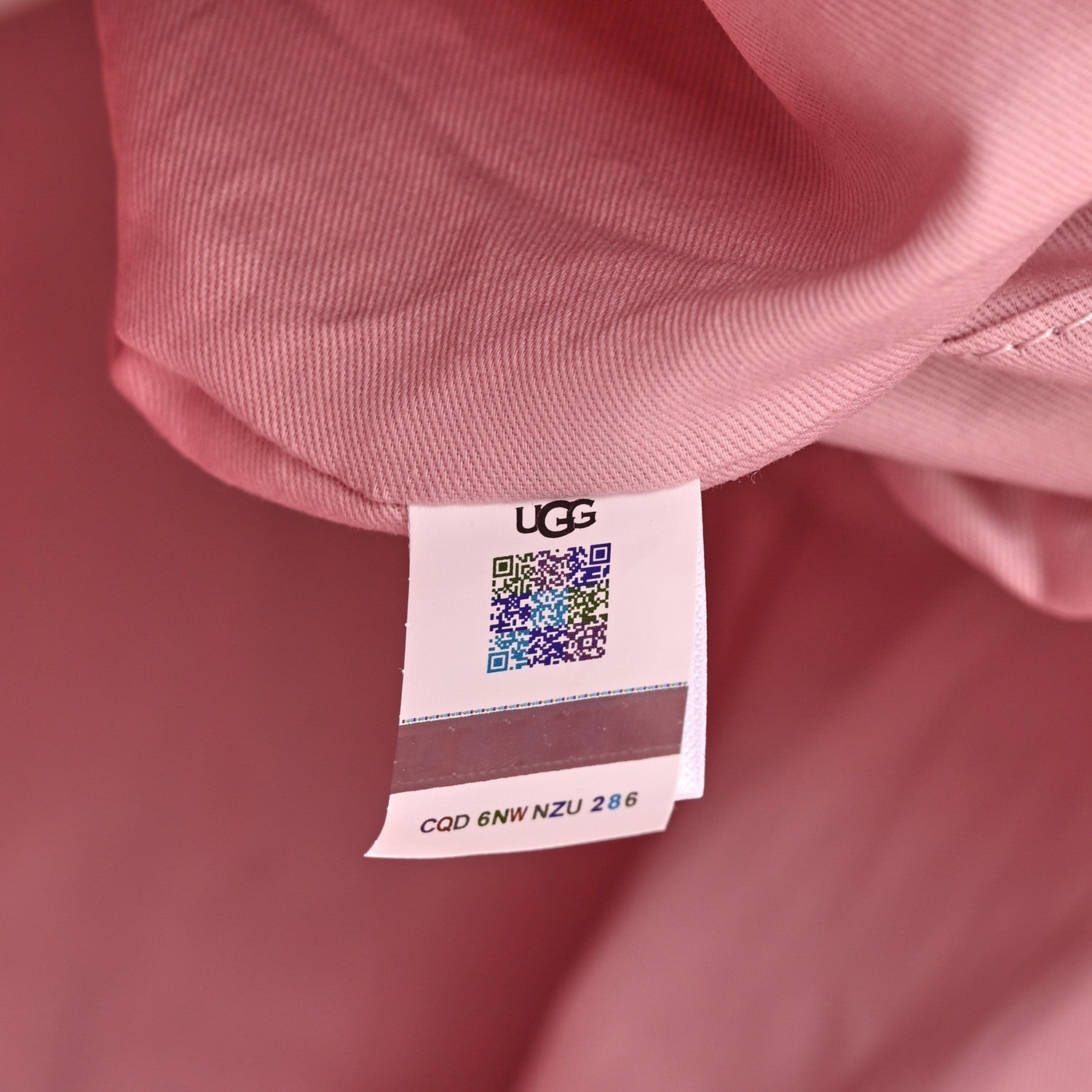 Telfar X UGG Suede Shearling Large Shopping Bag Pink 8 of 12