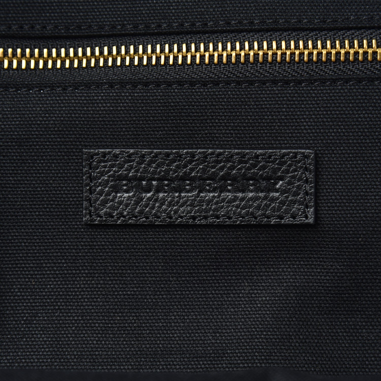 Burberry Mega Check Calfskin Abbeydale Simple Backpack Black Camel 5 of 8