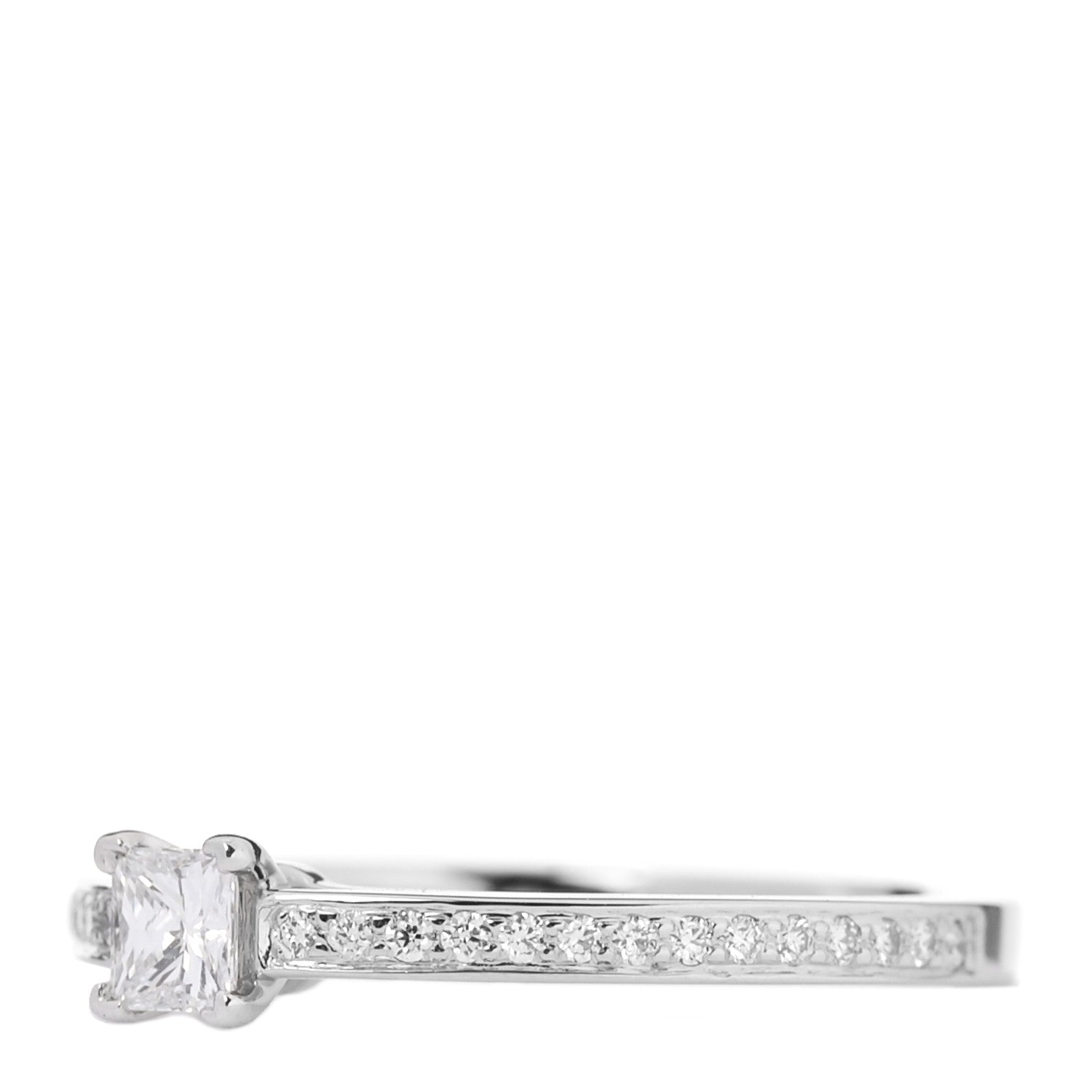 Tiffany Platinum Diamond .25ctw Grace Engagement Ring 47 4 3 of 5