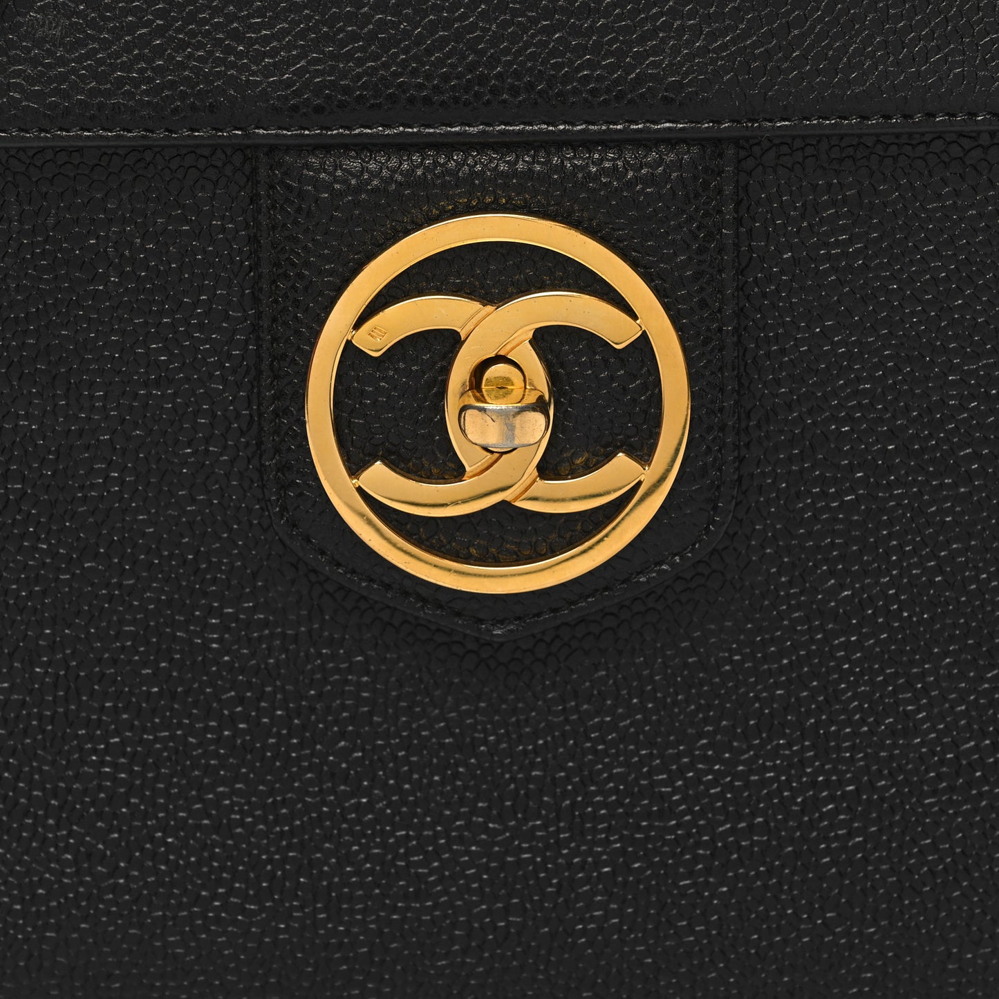 Caviar Vanity Train Case Black