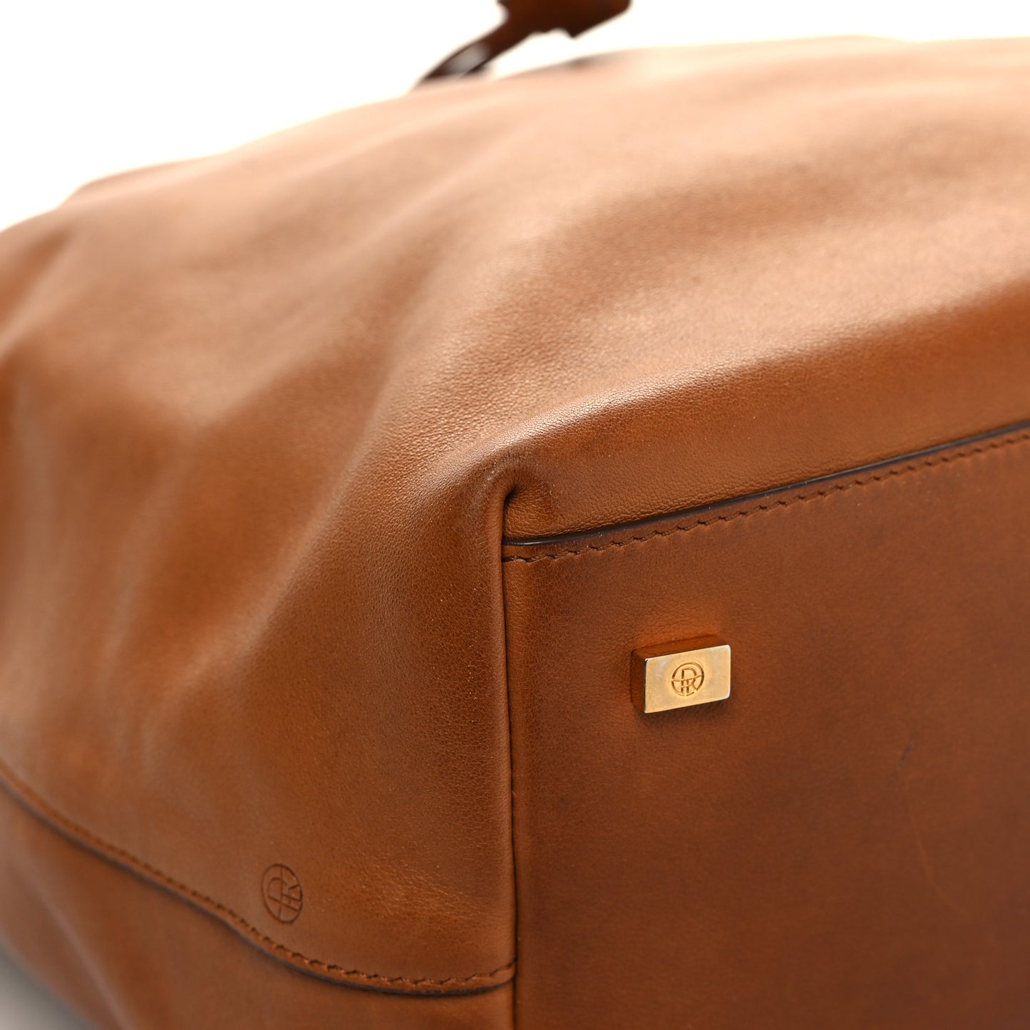 Saddle Calfskin Backpack 11 Brandy