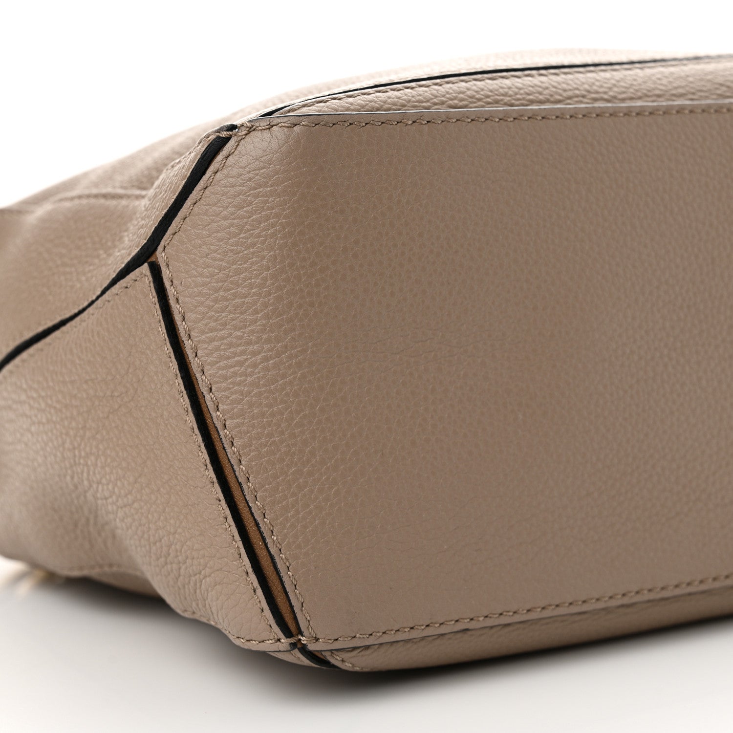 Loewe Grained Calfskin Small Puzzle Bag Sand Mink 9 of 15