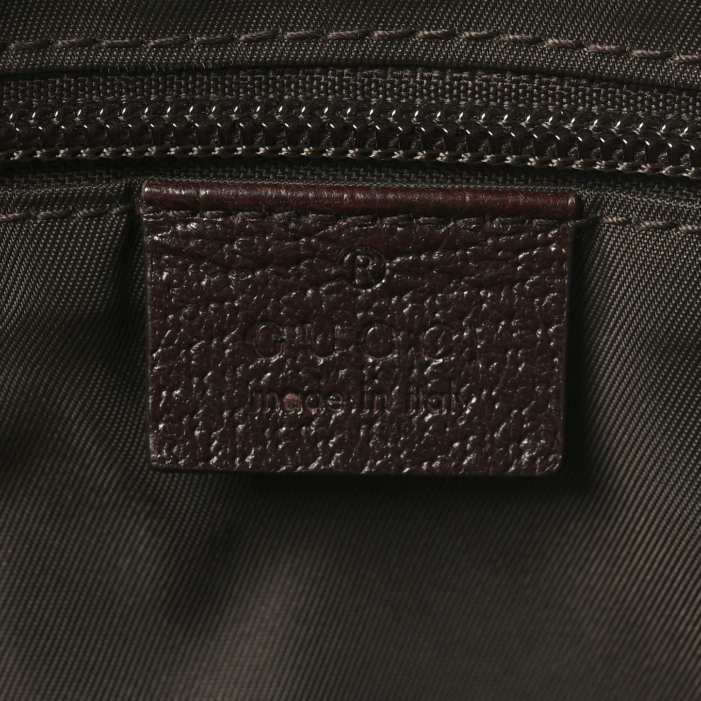 Monogram Web Large Diaper Tote Brown