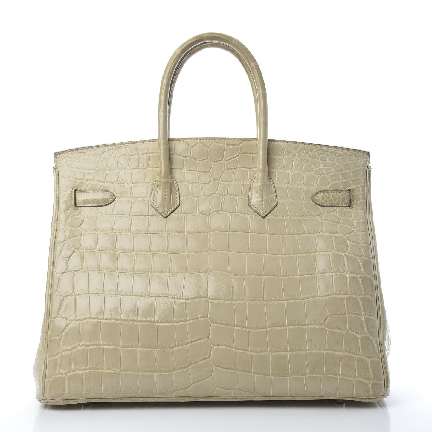 Matte Niloticus Crocodile Birkin 35 Beton