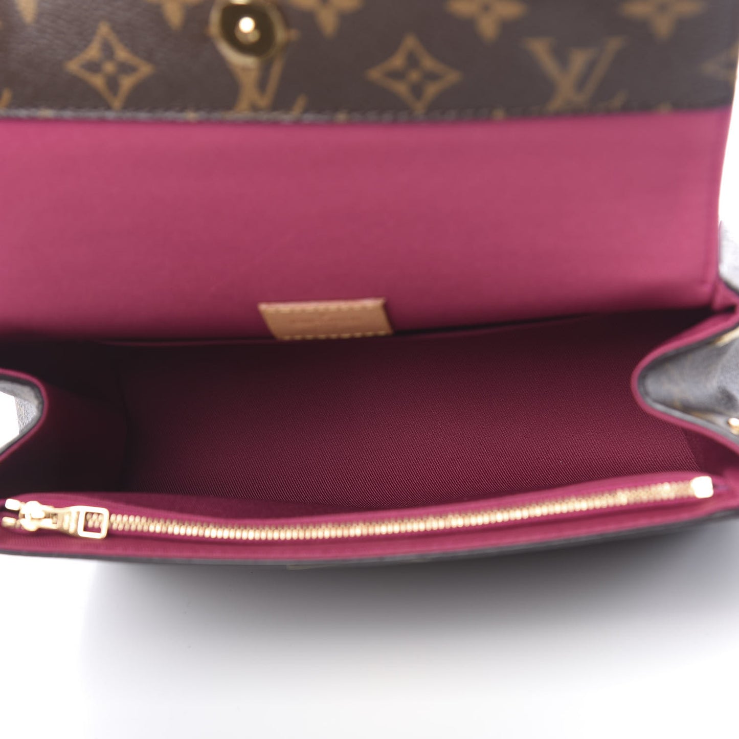 Monogram Cluny BB Bordeaux Fuchsia