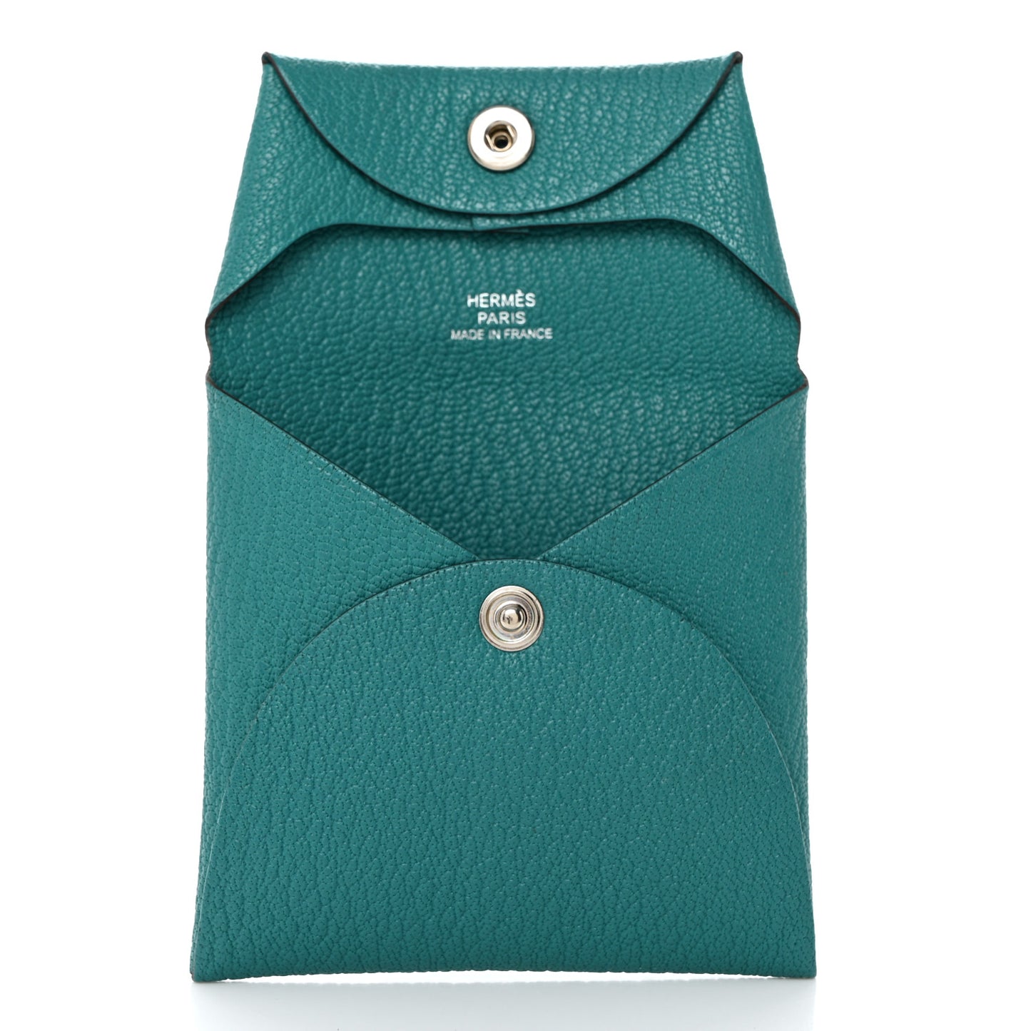 Chevre Mysore Bastia Coin Purse Vert Bosphore