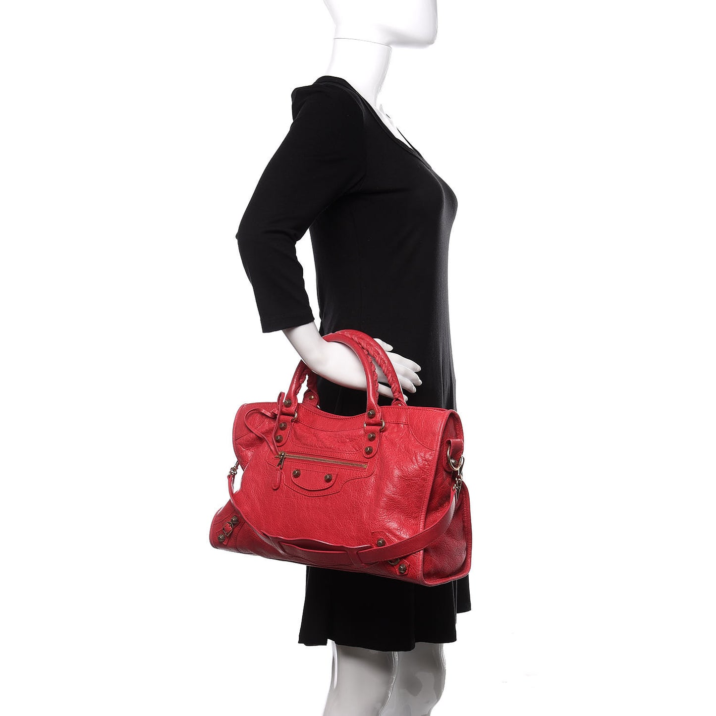 Agneau Giant 12 Gold Hardware City Rose Thulian