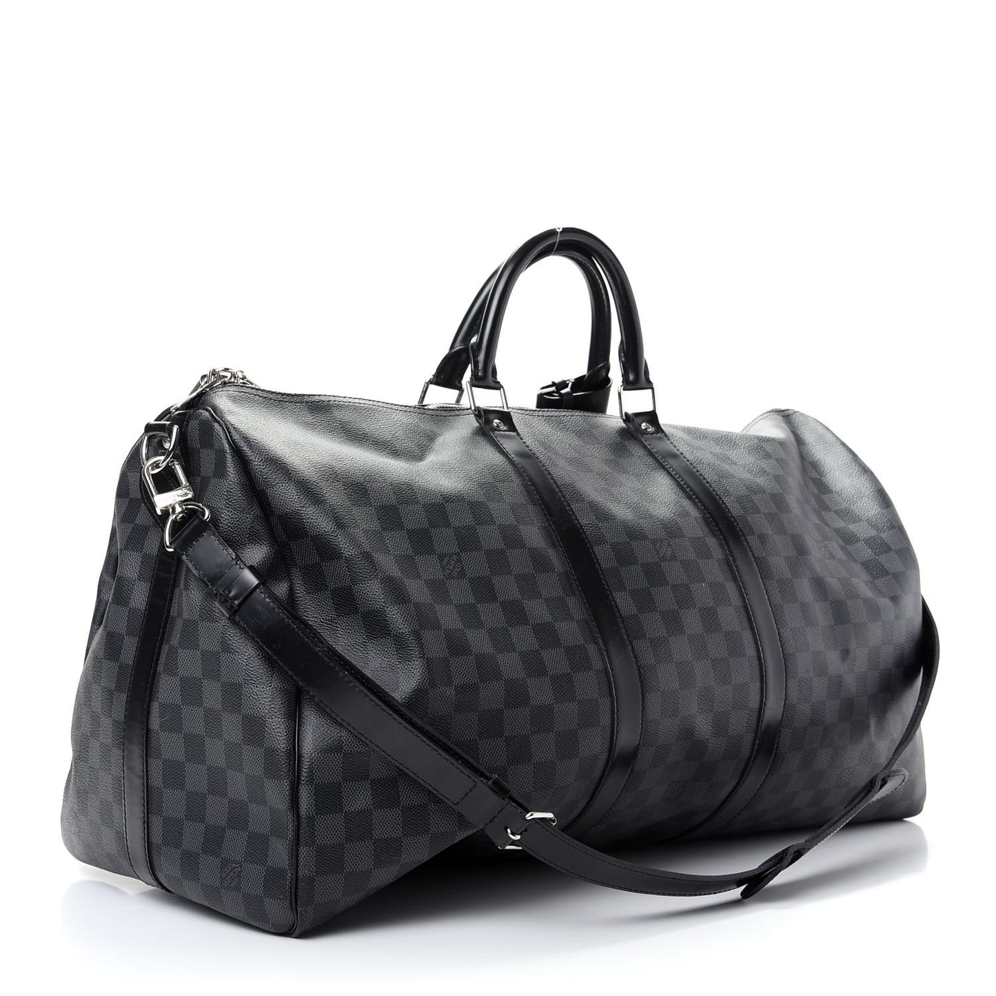 Damier Graphite Keepall Bandouliere 55