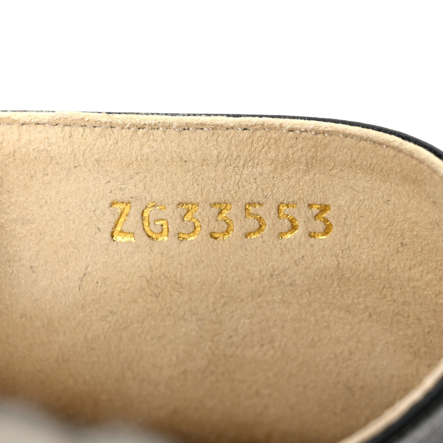 Iridescent Goatskin Patent CC Espadrille Mules 39 Black