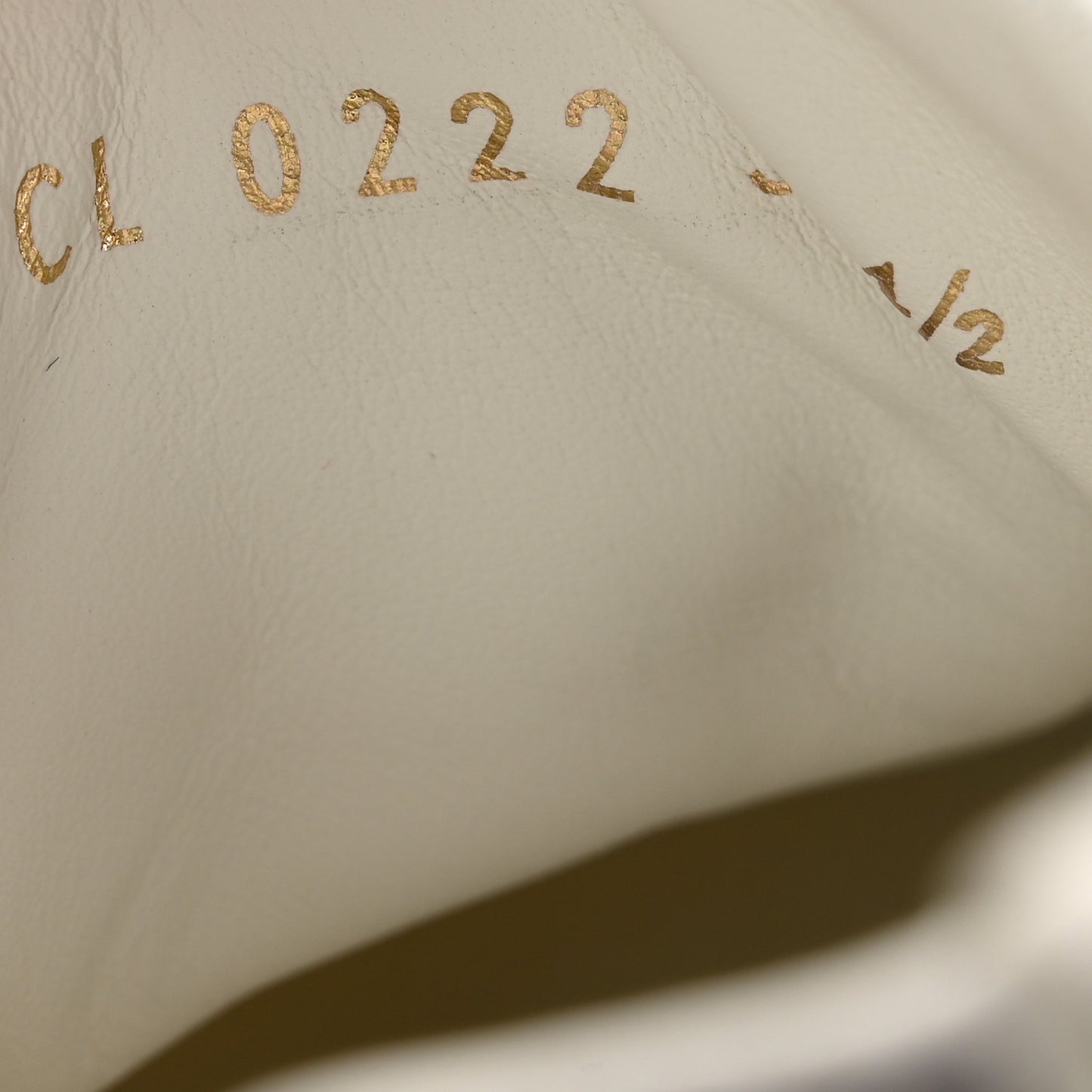Calfskin Monogram Run Away Sneakers 35.5 White