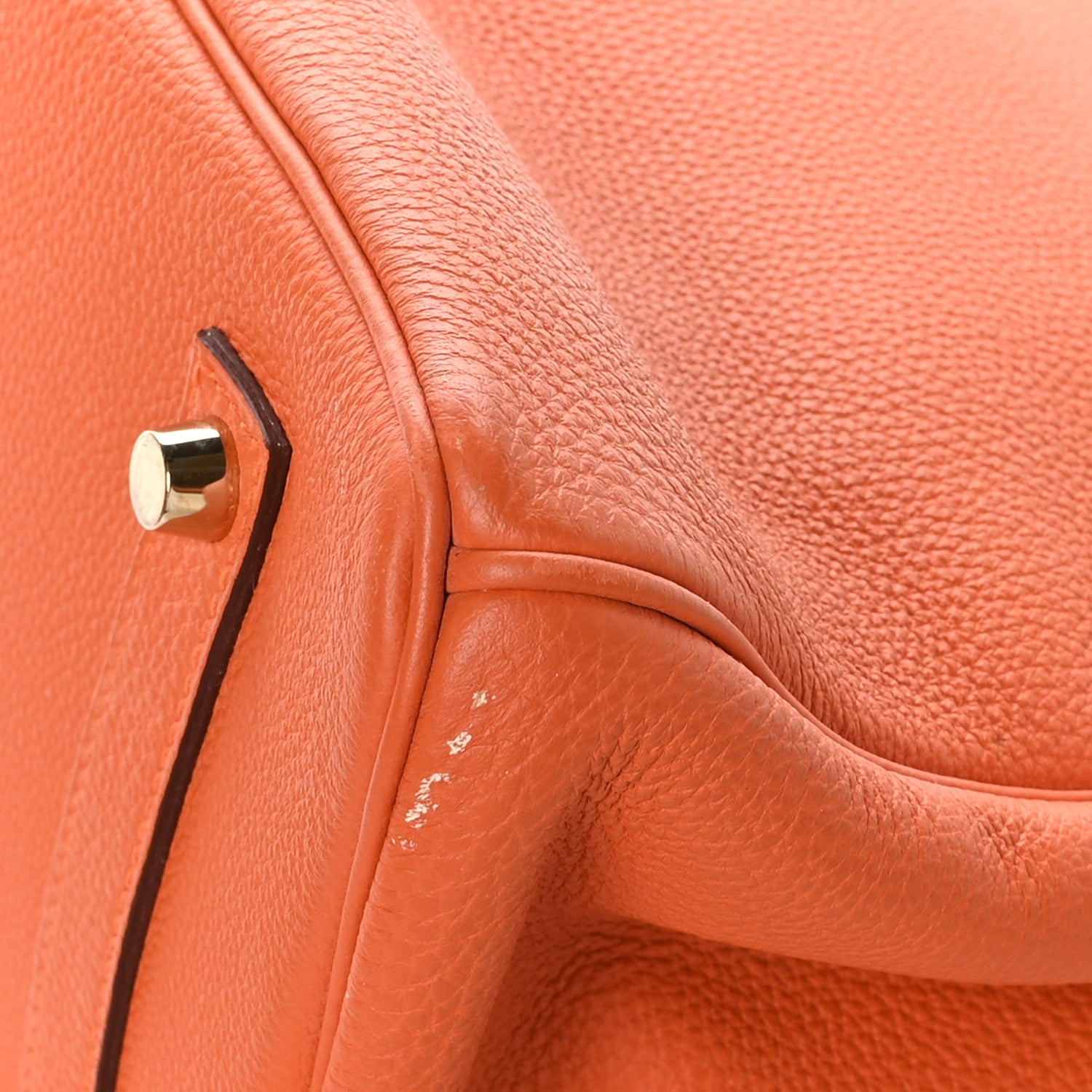 Hermes Togo Birkin 35 Orange 11 of 13