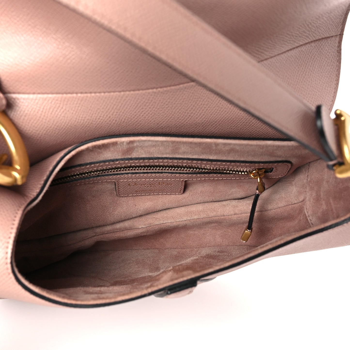 Grained Calfskin Saddle Bag Fard