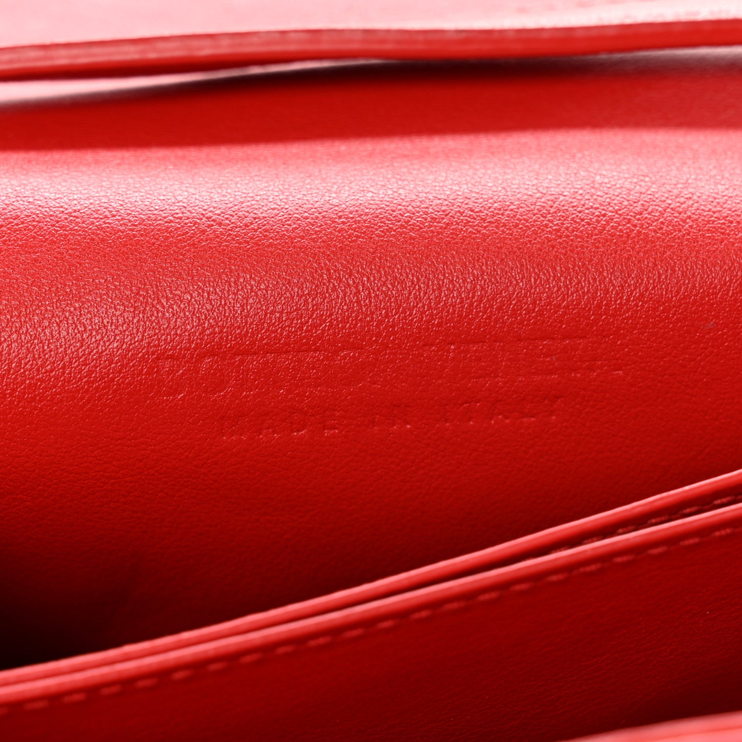 Nappa Intrecciato Mini Crossbody Red