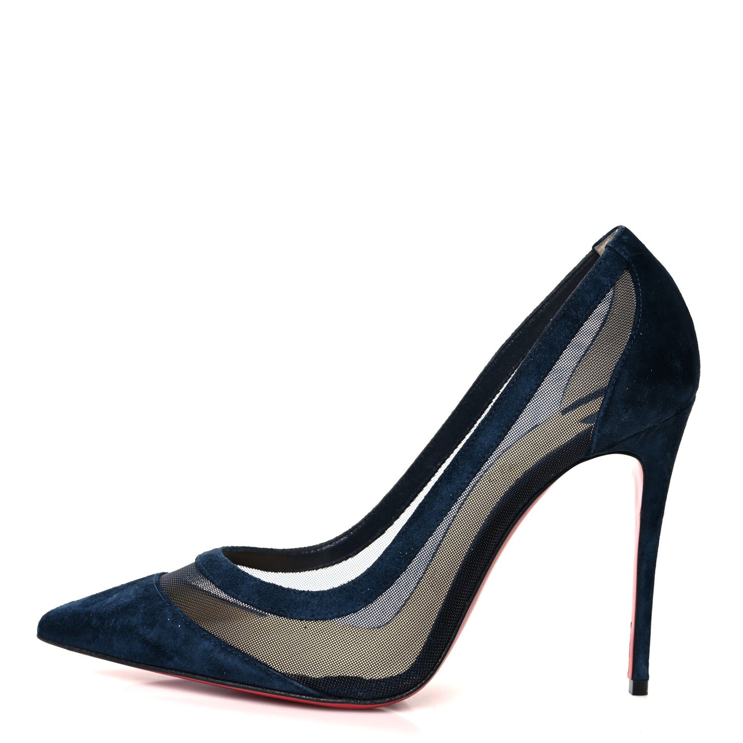 Veau Velours Rete Galativi 100 Pumps 36 Navy