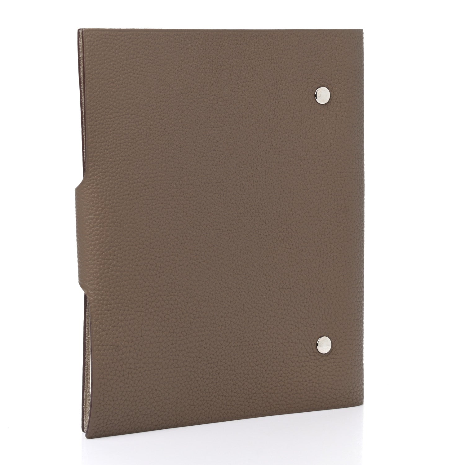 Hermes Togo Ulysse MM Notebook Cover Etoupe 3 of 8