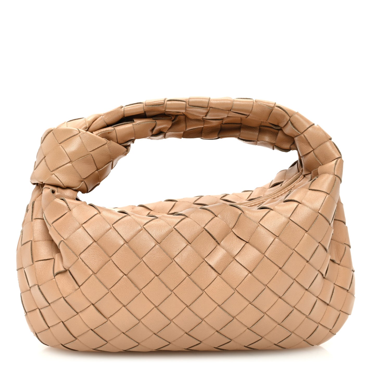 Nappa Intrecciato Mini Jodie Almond