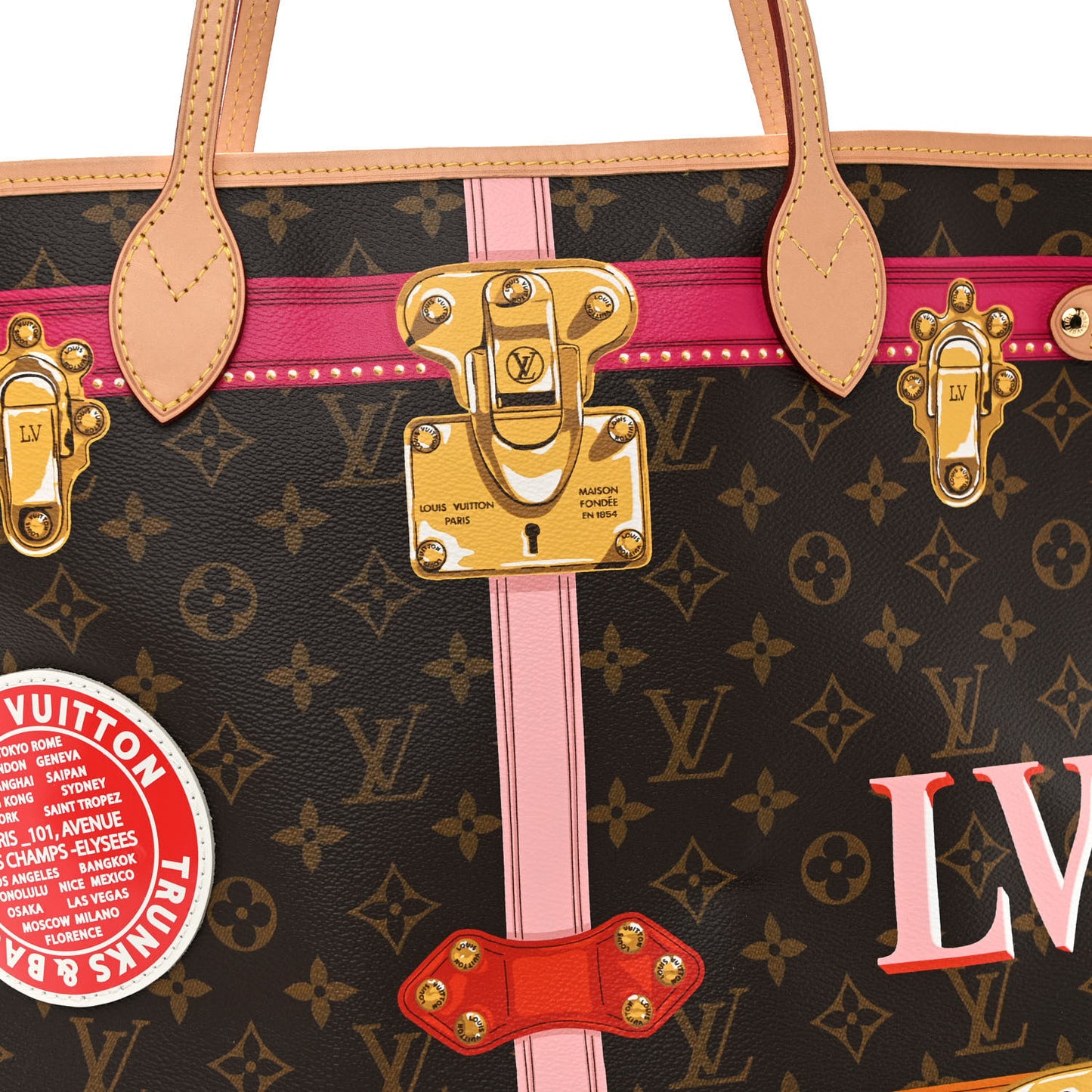 Monogram Summer Trunks Neo Neverfull MM