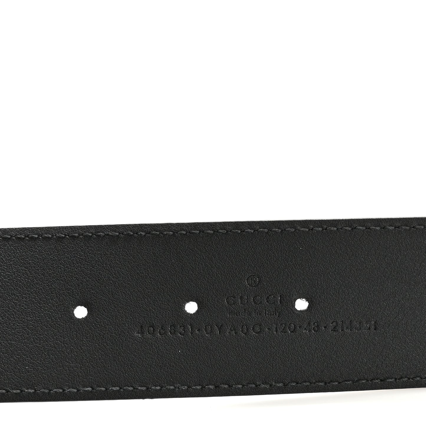 Calfskin Double G 40mm Belt 120 48 Black