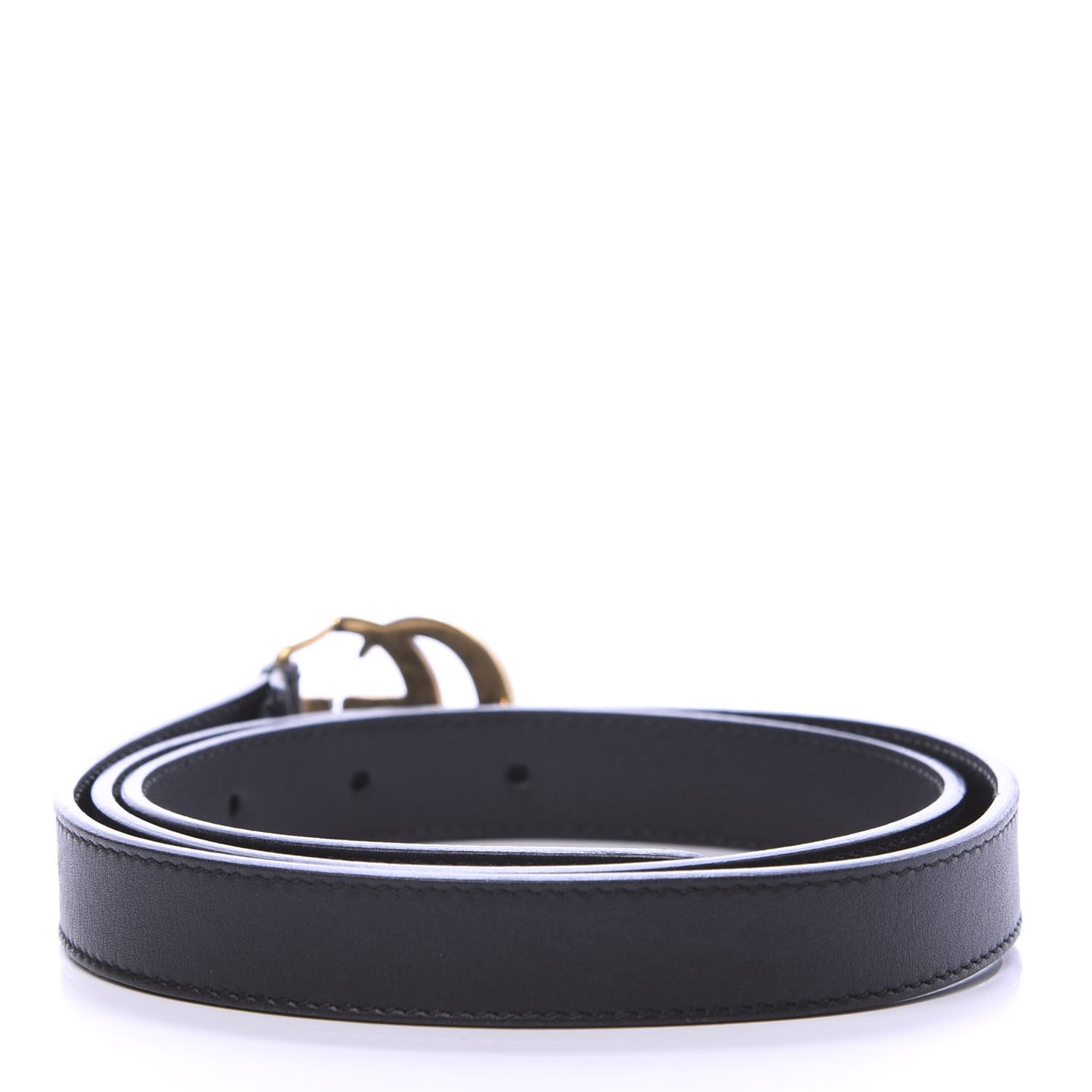 Calfskin Double G 20mm Belt 85 34 Black
