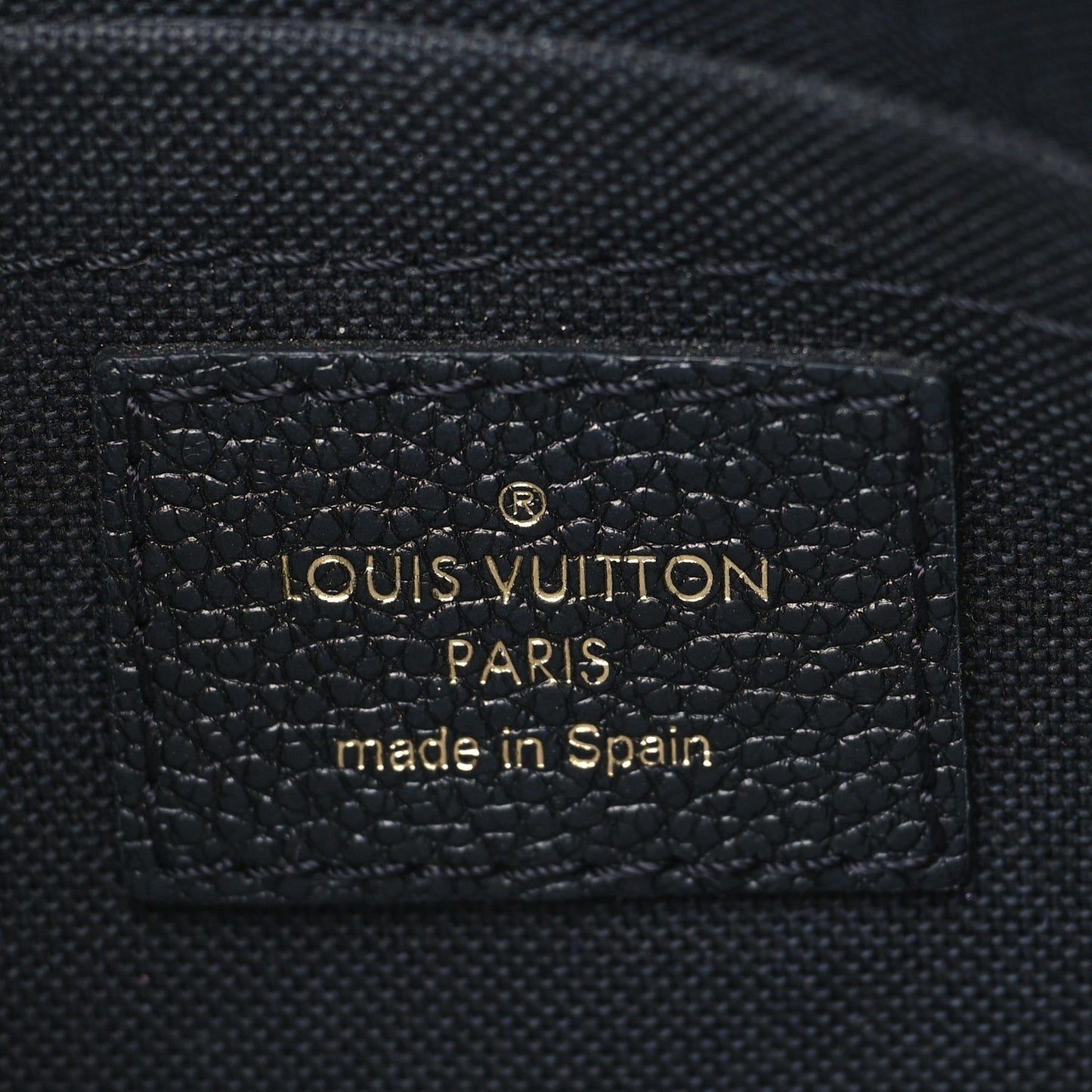 Monogram Pallas Clutch Black