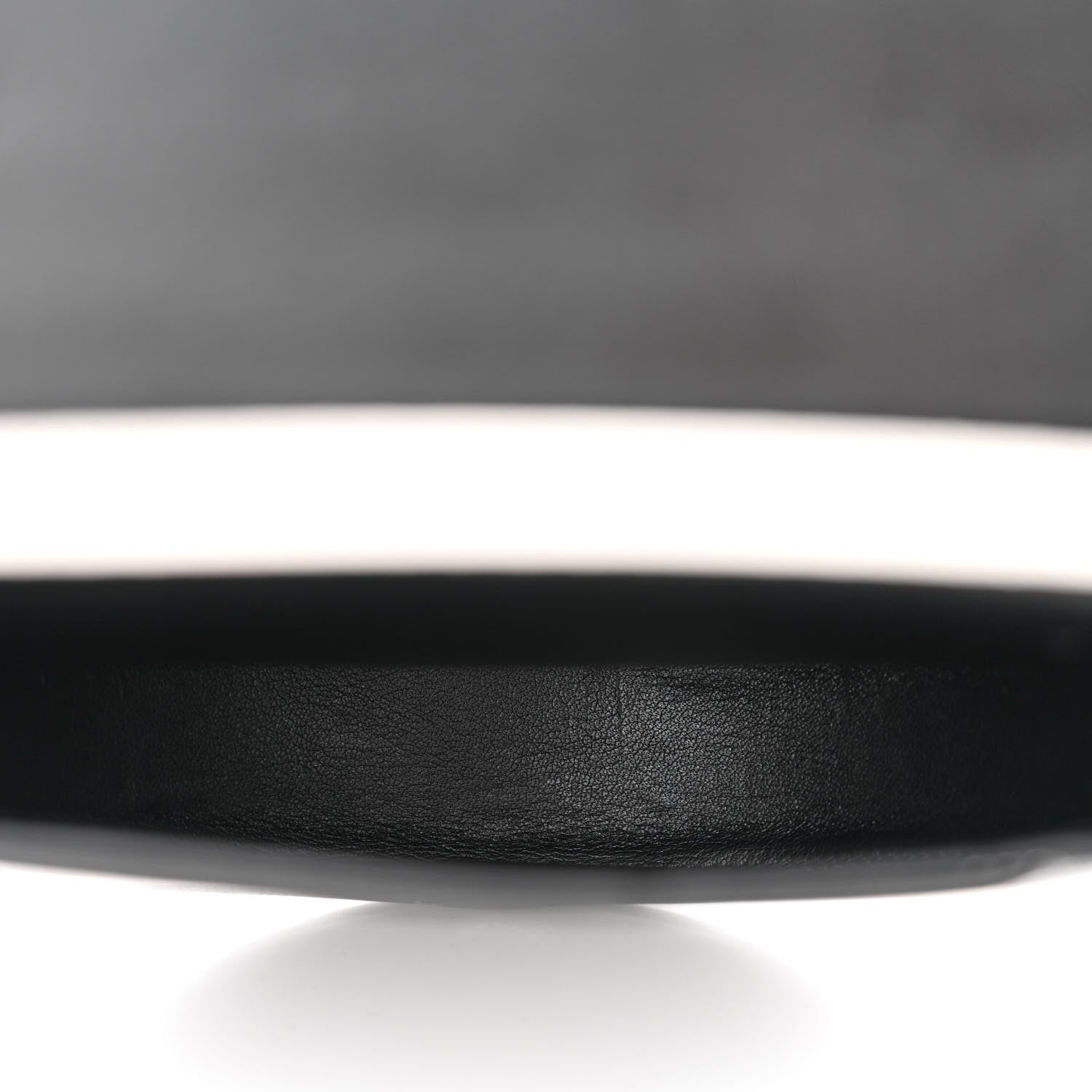 Loewe Soft Calfskin Heel Bag Black Soft White 6 of 12