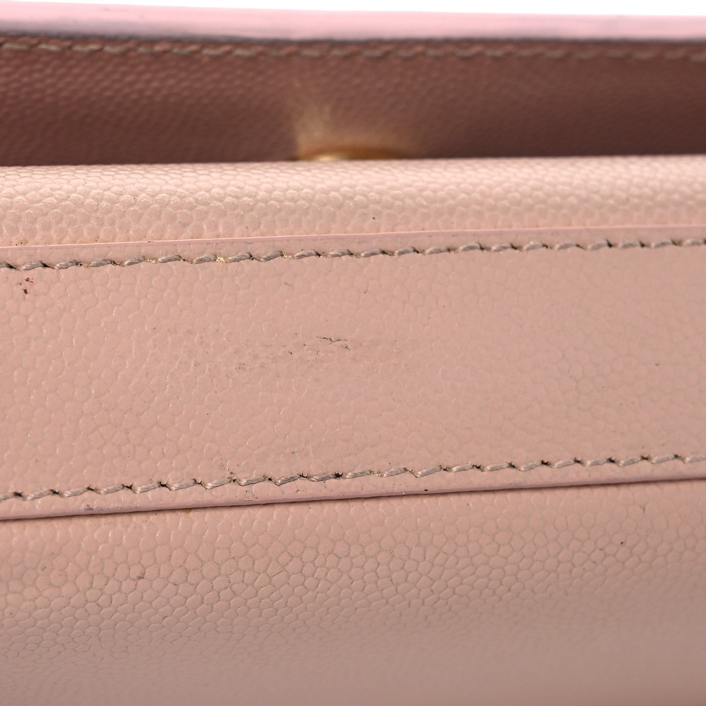 Grain De Poudre Small Monogram Kate Satchel Pale Blush
