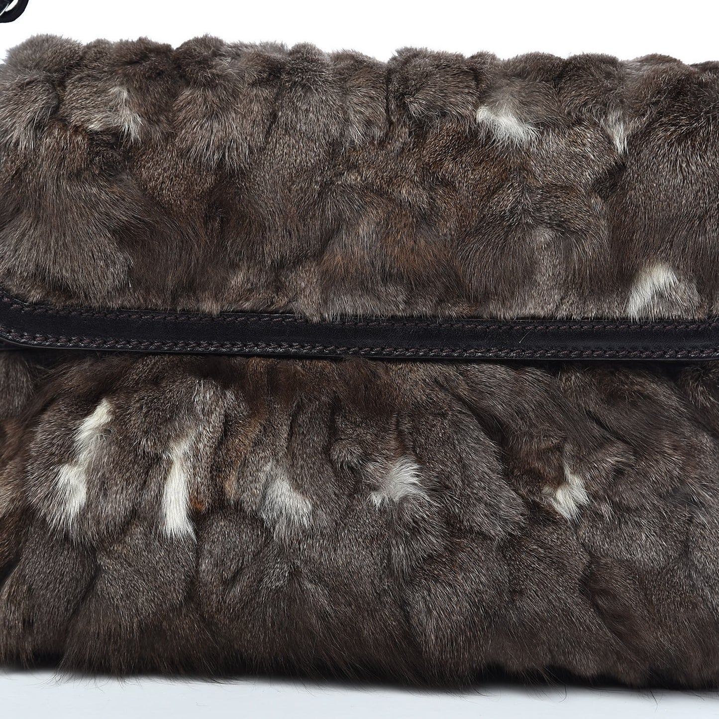 Rabbit Fur Chef Shoulder Bag