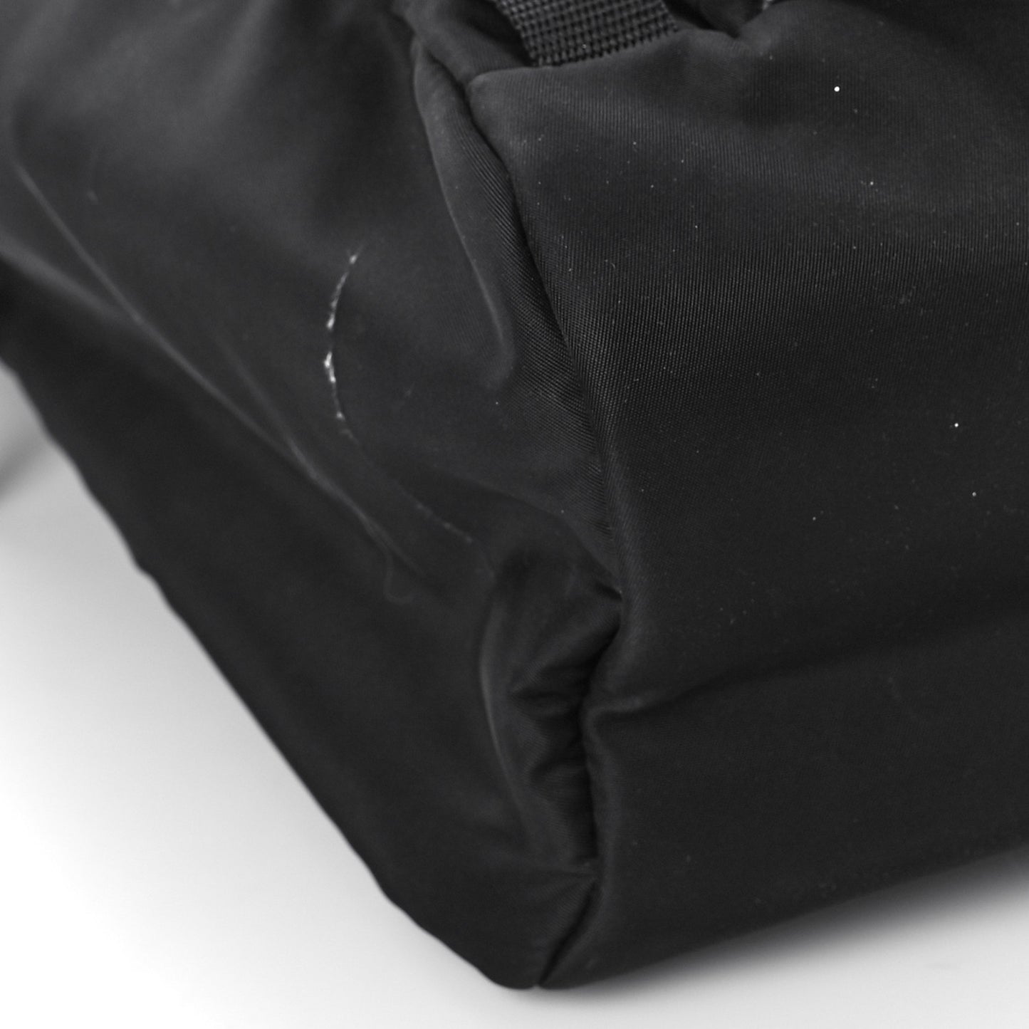 Tessuto Nylon Saffiano Travel Backpack Black