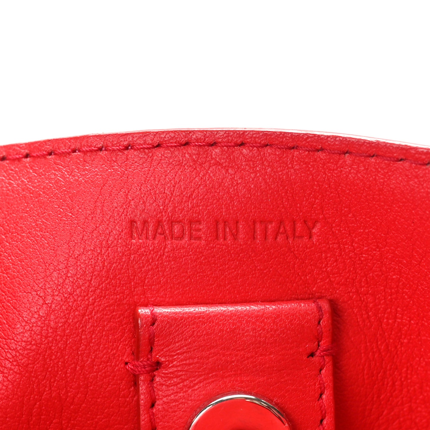 Bullcalf Small Diorissimo Tote Coquelicot