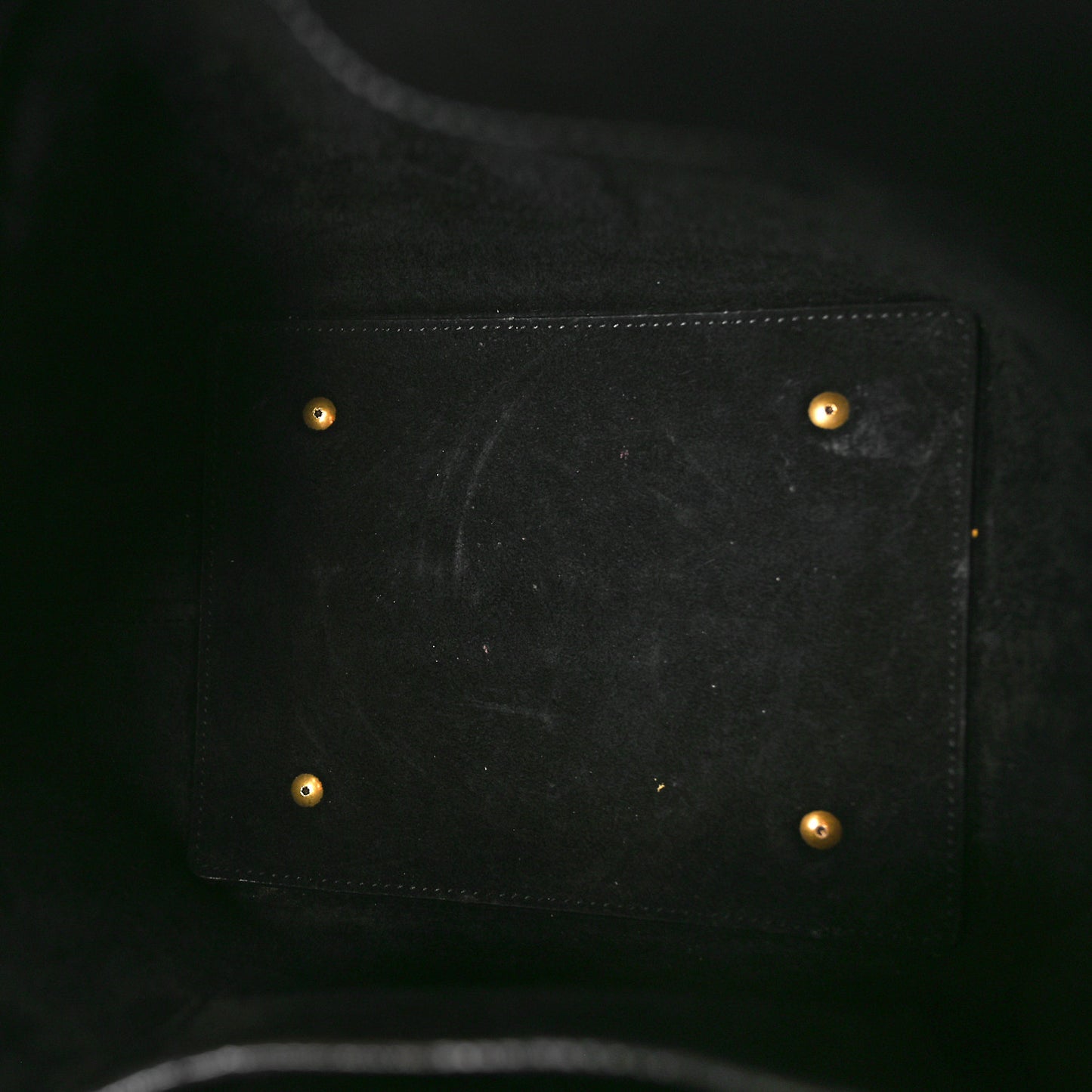 Shiny Calfskin Le 37 Mini Bucket Bag Black