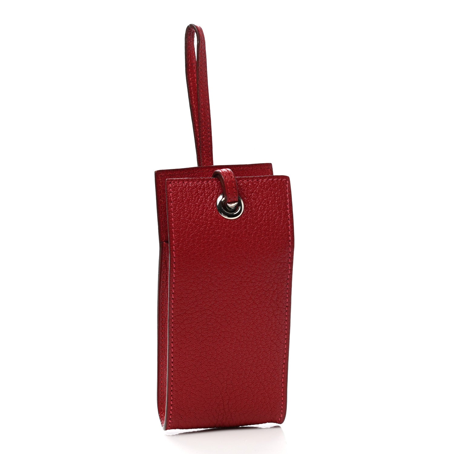 Hermes Chevre Mysore Planet Phone Case Rouge Vif 3 of 6
