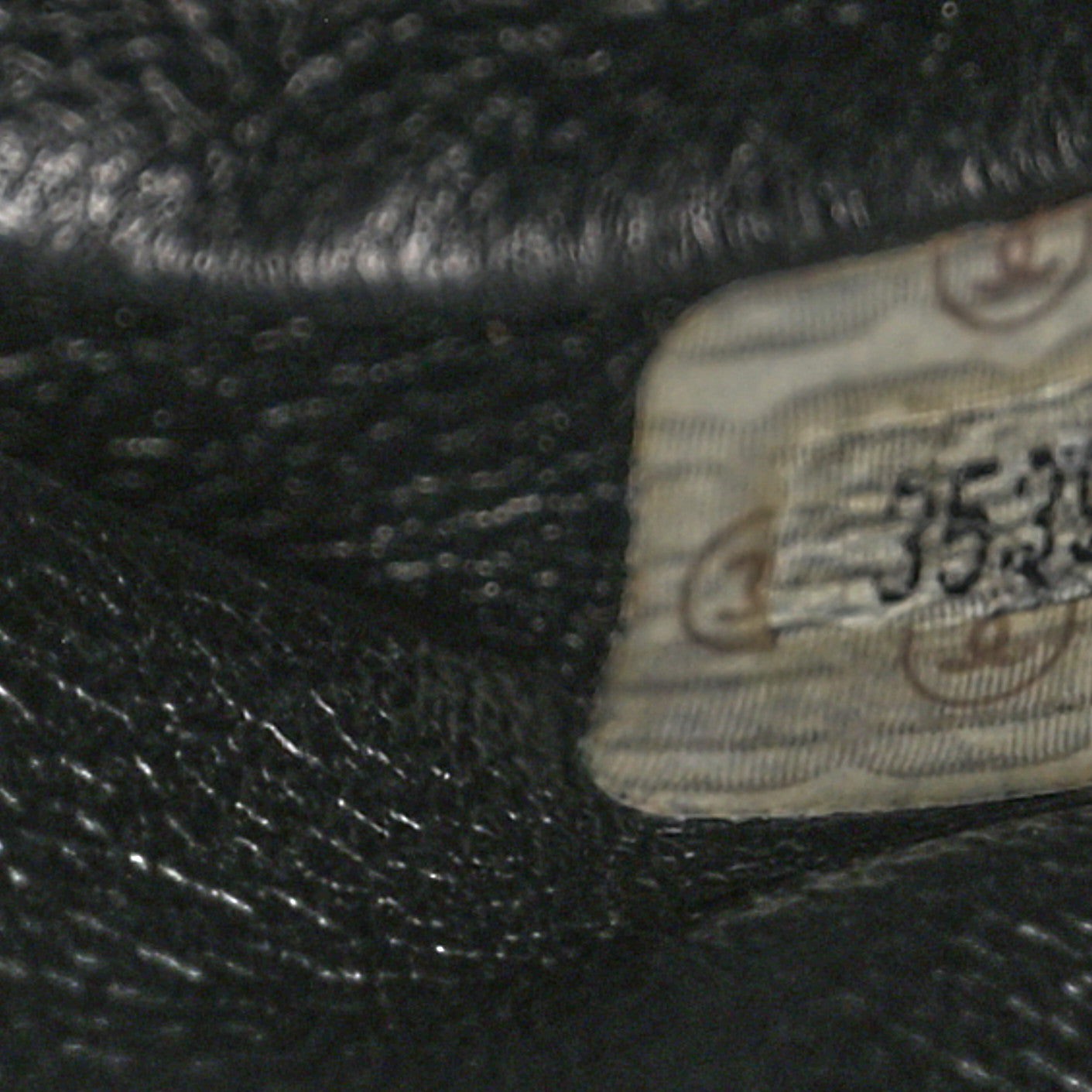 Lambskin Quilted Backpack Black