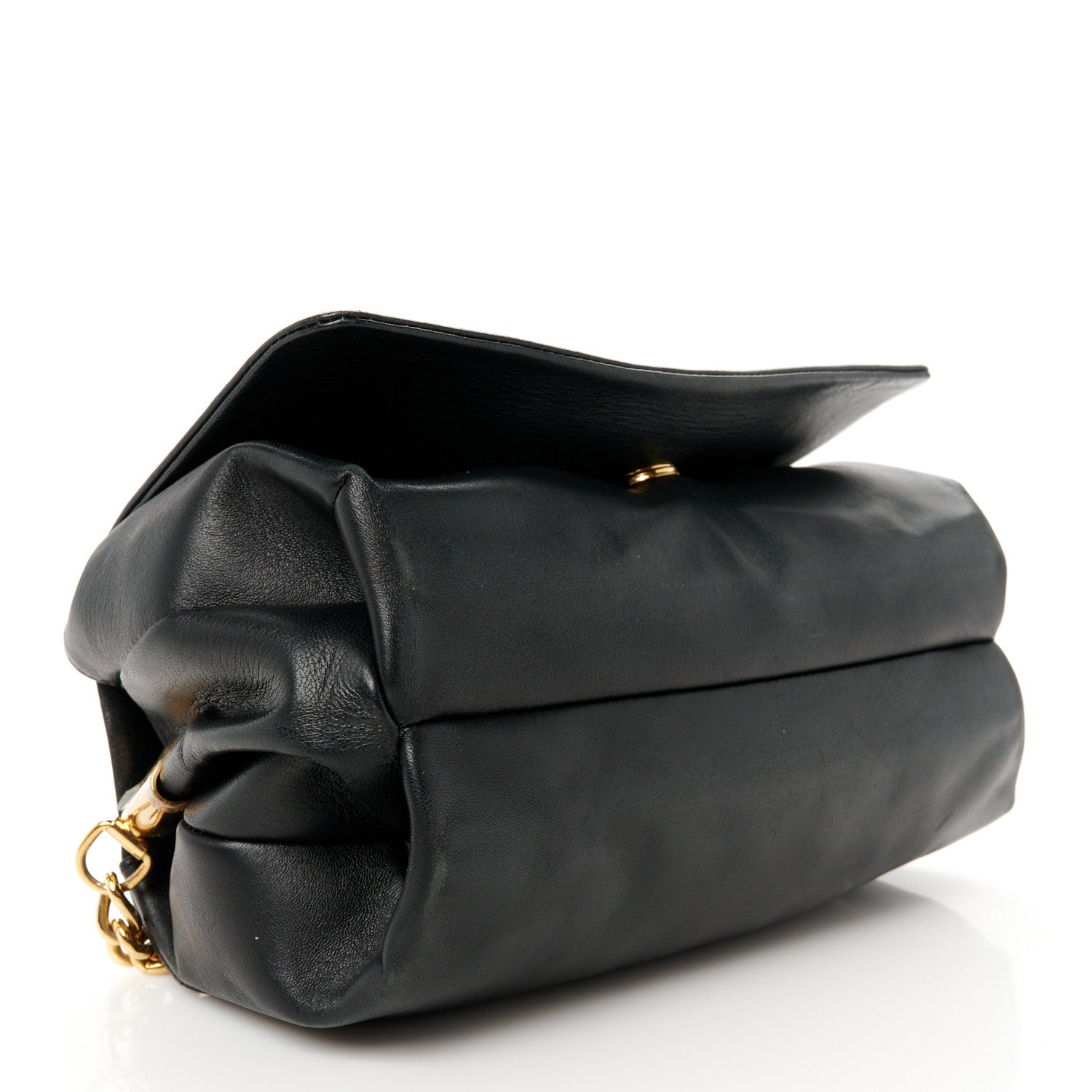 Versace Nappa Palazzo Sultan Shoulder Bag Black 4 of 11