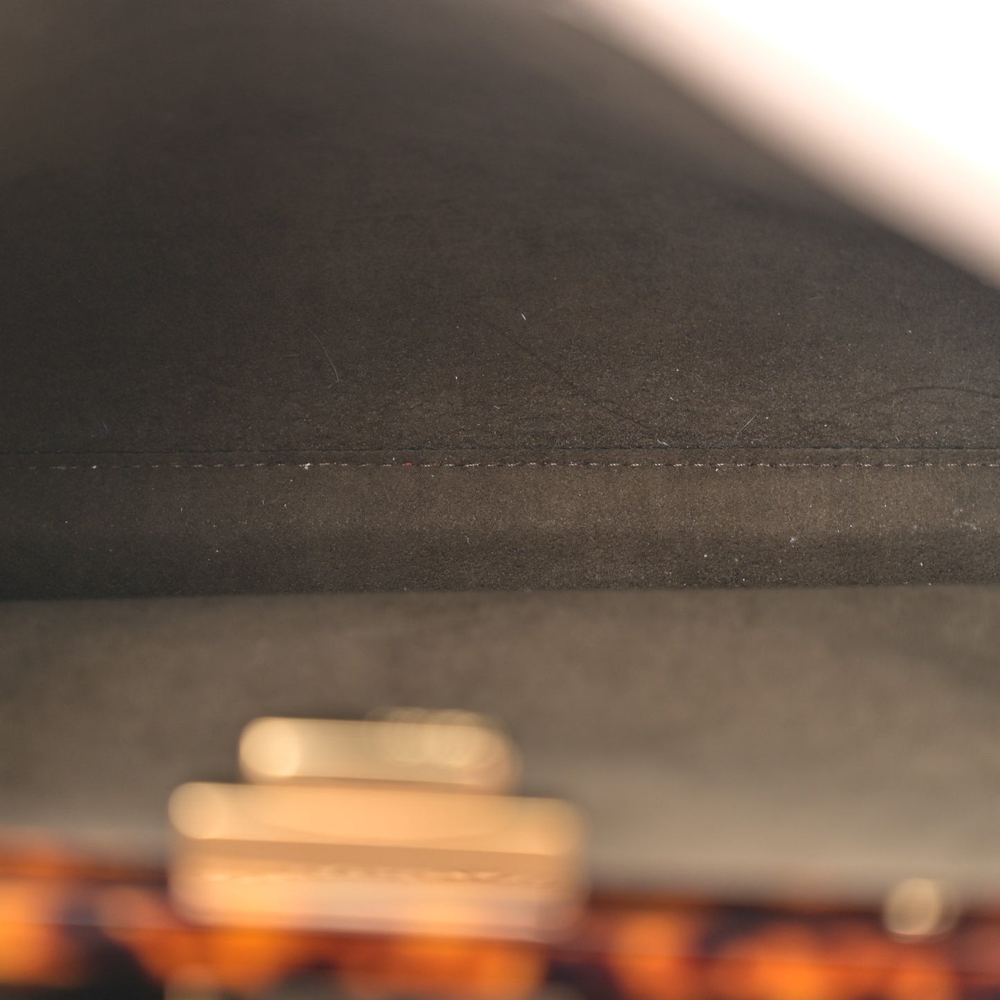 Vitello Seta Plexiglass Tortoise Medium Peekaboo Iconic Satchel Tortora
