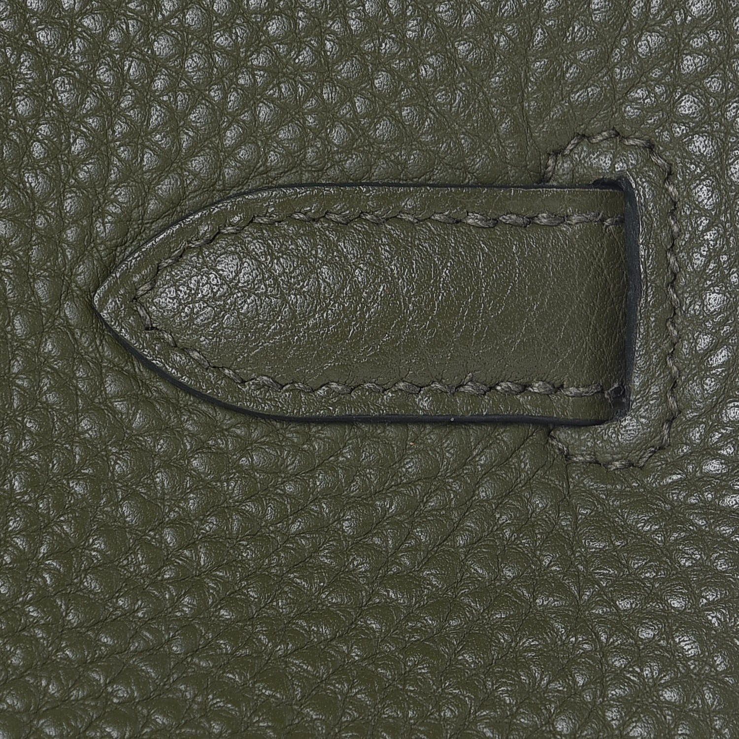 Hermes Togo Birkin 30 Vert Olive 13 of 31