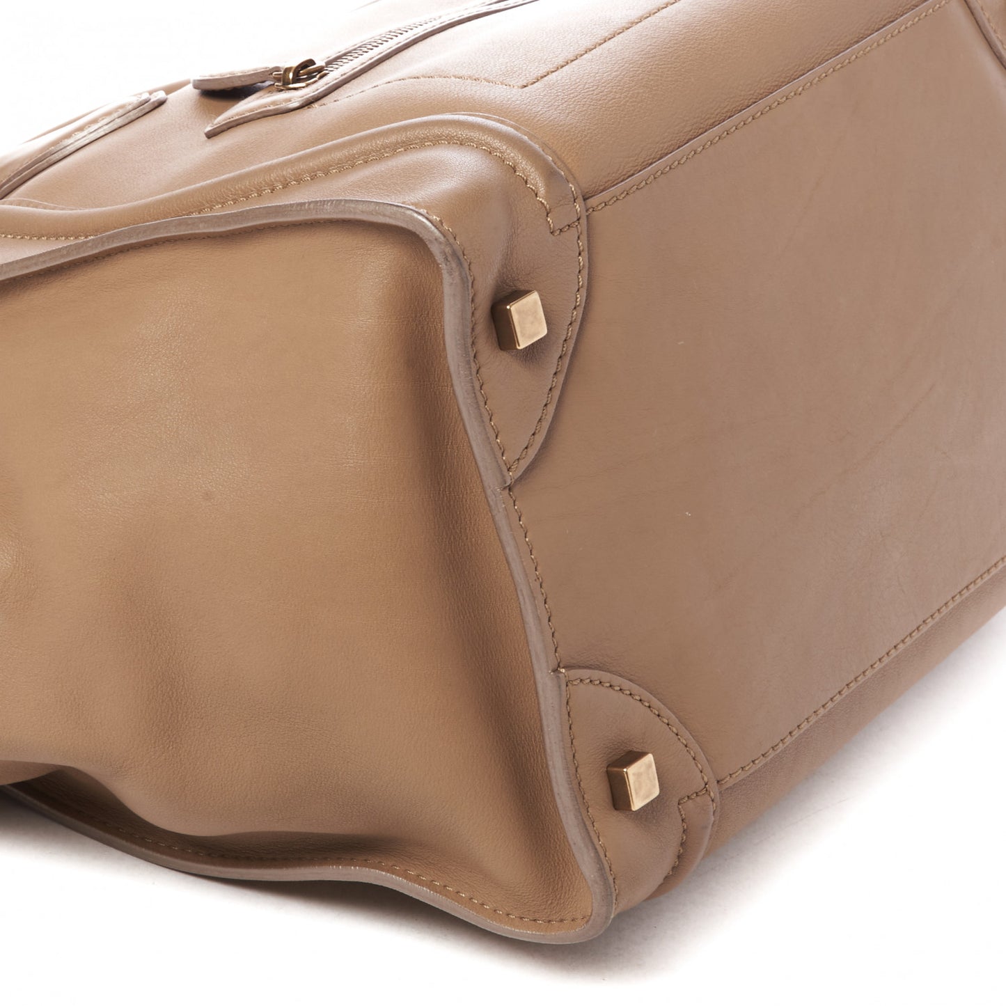 Smooth Calfskin Mini Luggage Dune