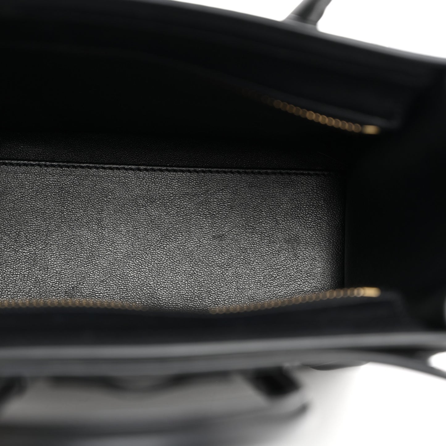 Smooth Calfskin Nano Luggage Black
