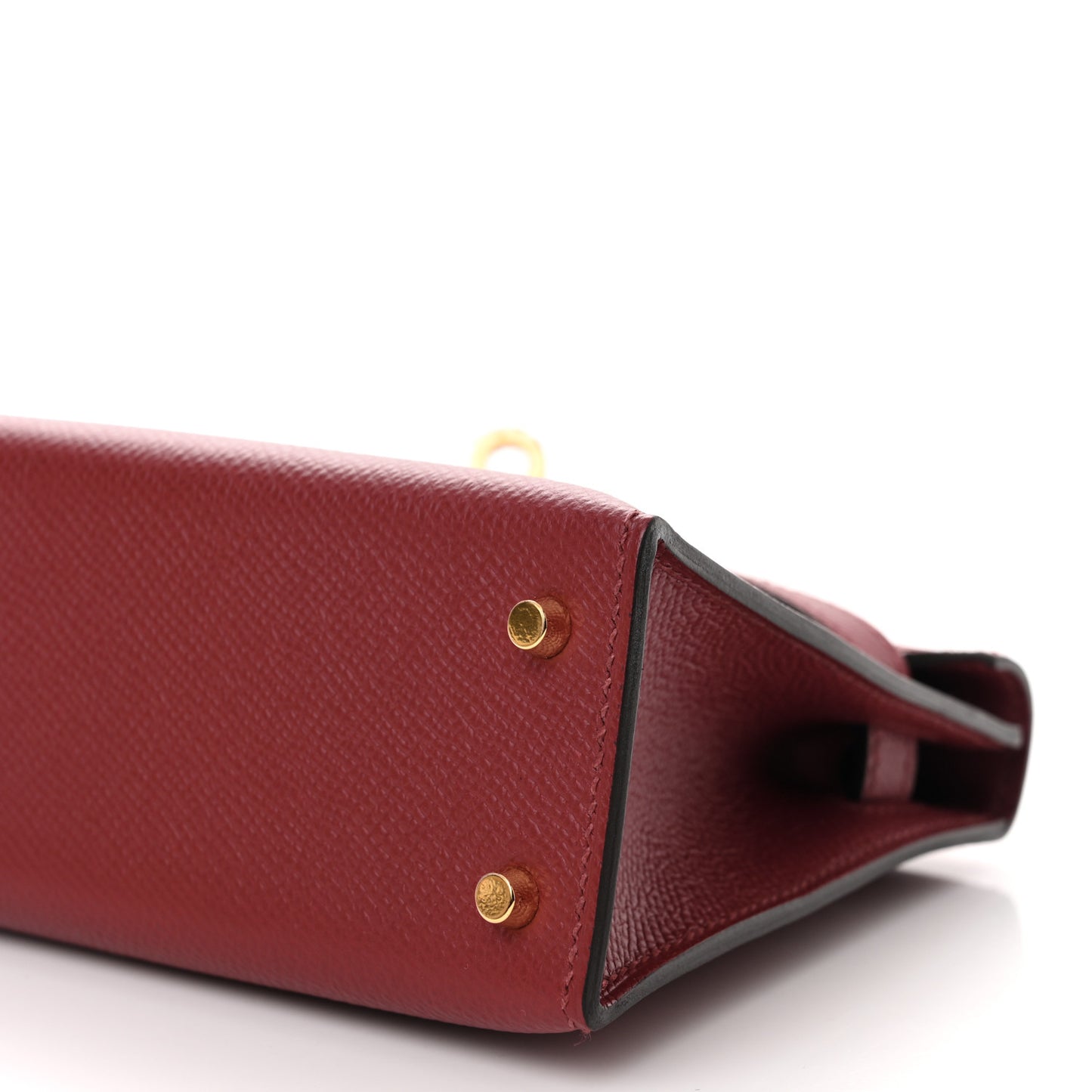 Epsom Mini Kelly Sellier 20 Rouge Grenat