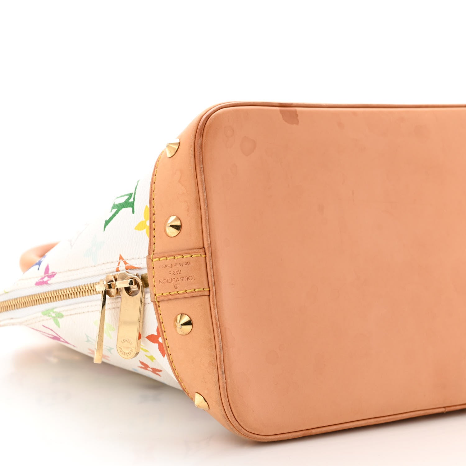 Louis Vuitton Monogram Multicolor Alma White 9 of 11