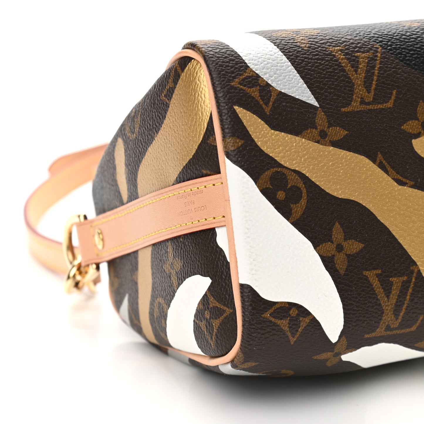 X LOL Monogram Speedy BB Gold Silver