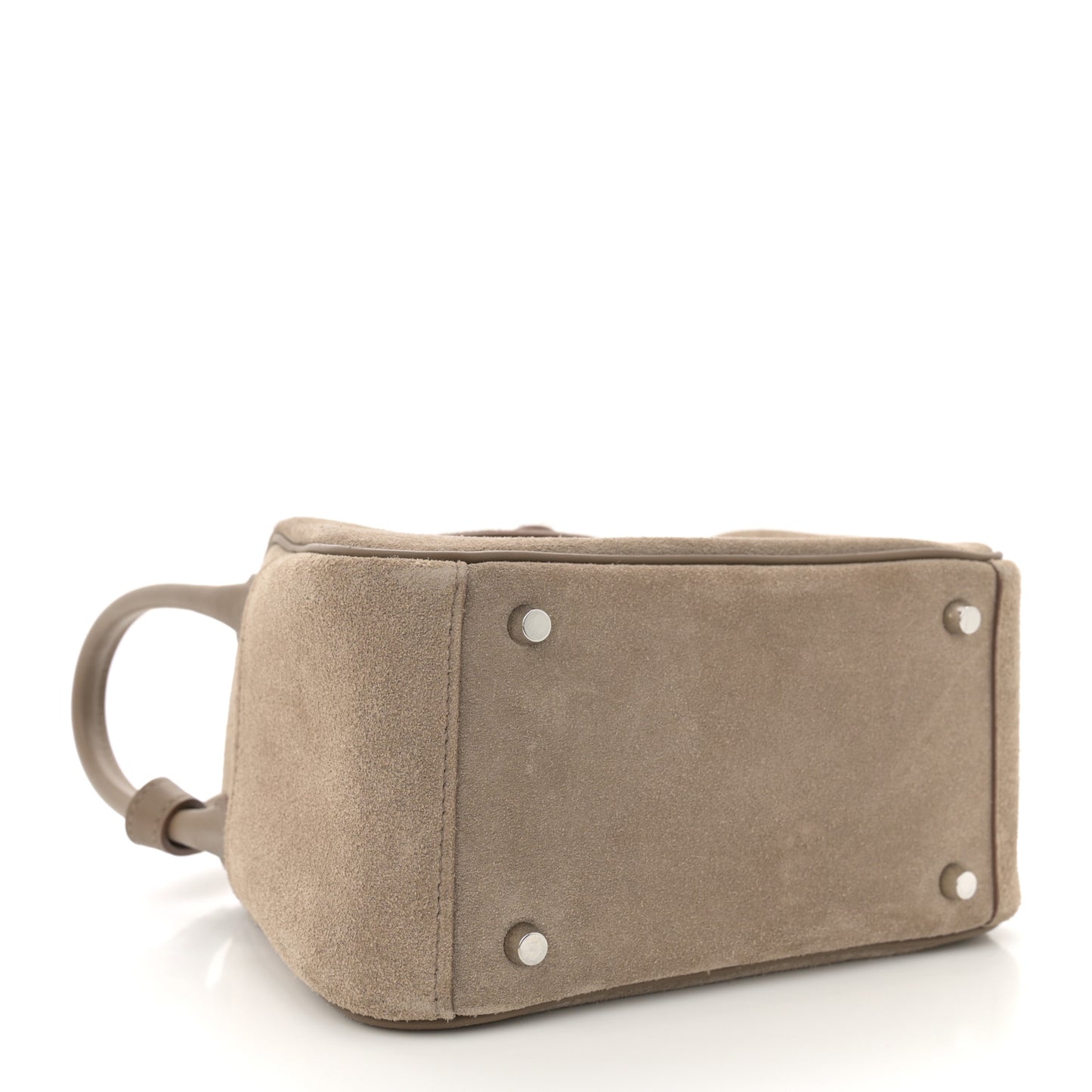 Veau Grizzly Swift Mini Lindy 20 Gris Caillou Etoupe