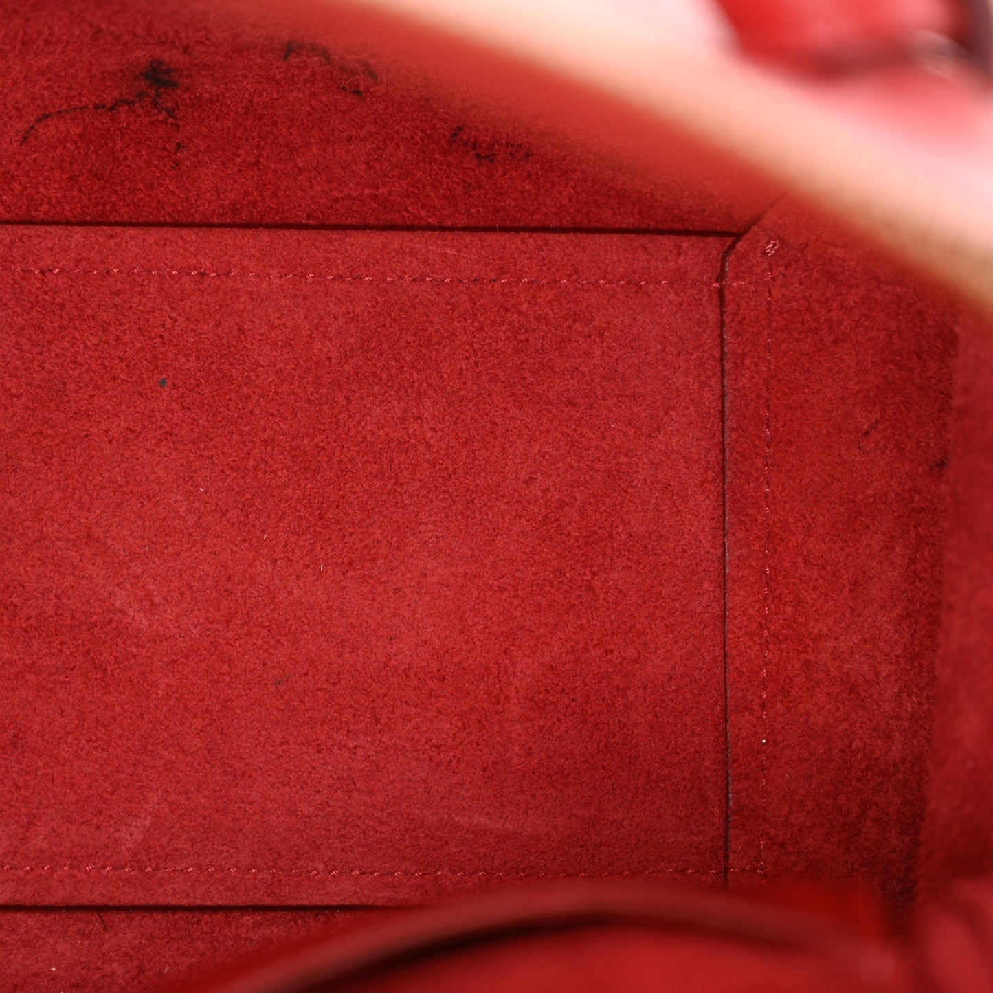 Baby Grained Calfskin Micro Belt Bag Coquelicot
