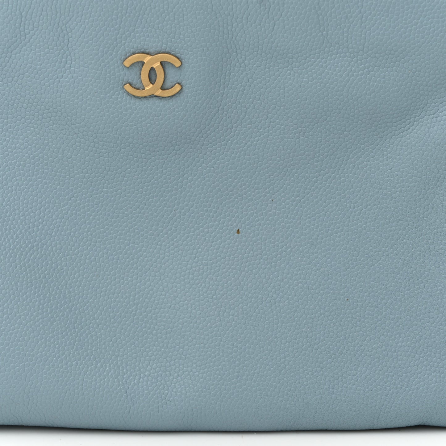 Caviar Quilted Medium Chanel 25 Handbag Blue