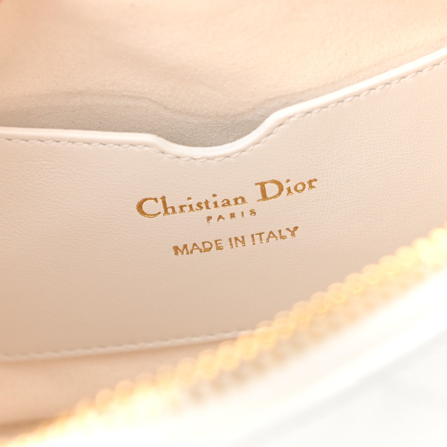 Lambskin Cannage Small Dior Vibe Hobo Bag Latte