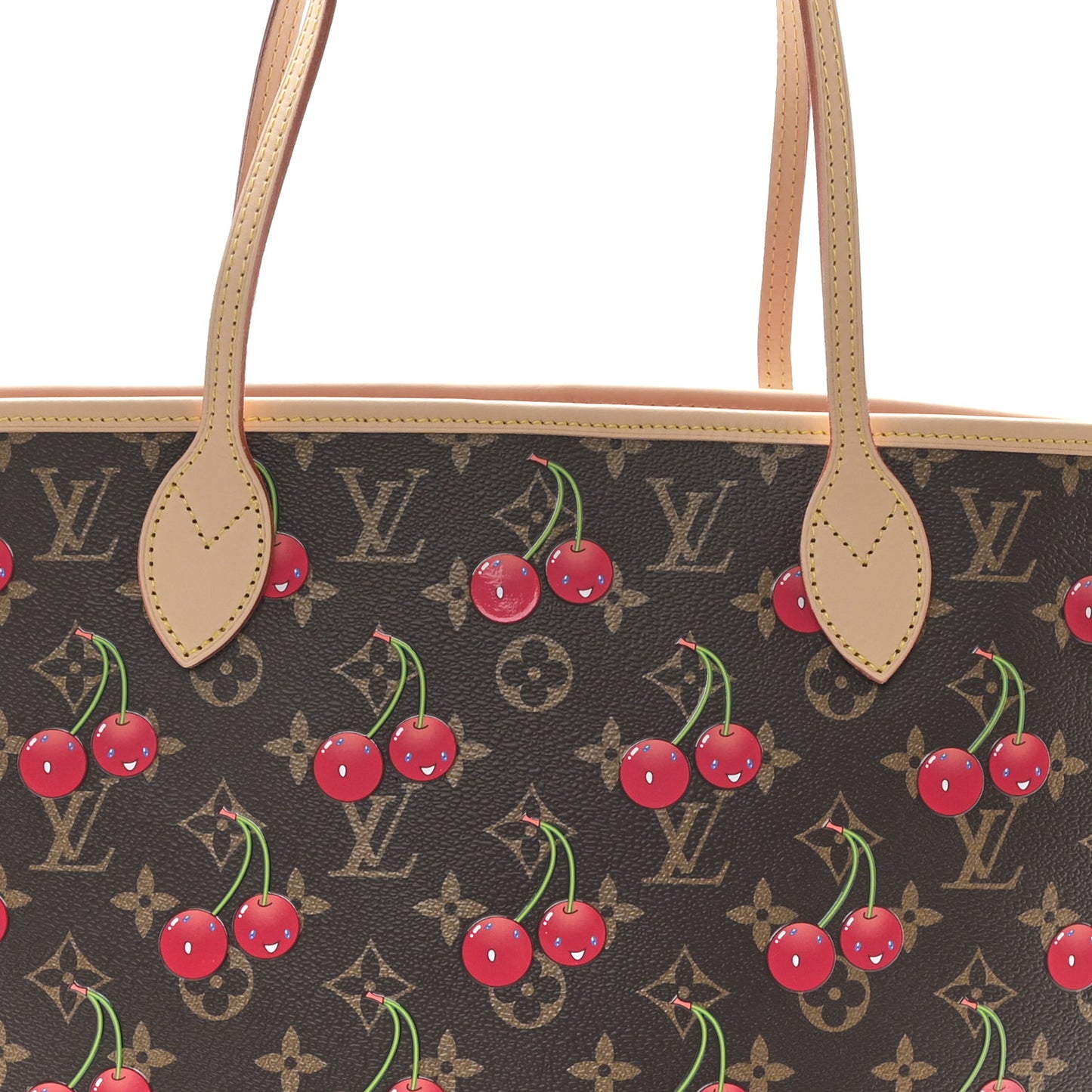 LV X TM Monogram Cerises Neverfull MM